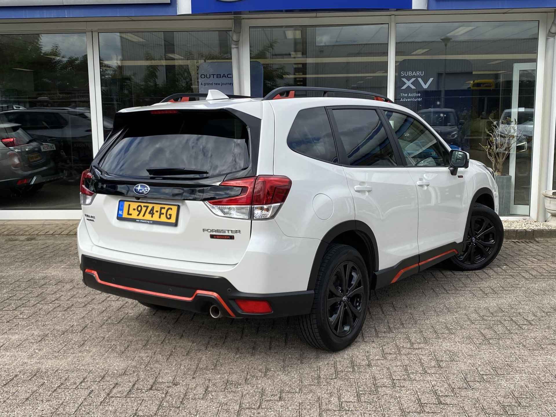 Subaru Forester 2.0i e-BOXER Sport | Adaptieve cruise control | Stoelverwarming | Navigatie | stuurwielverwarming | Panorama dak | Parkeersensoren achter | - 20/47