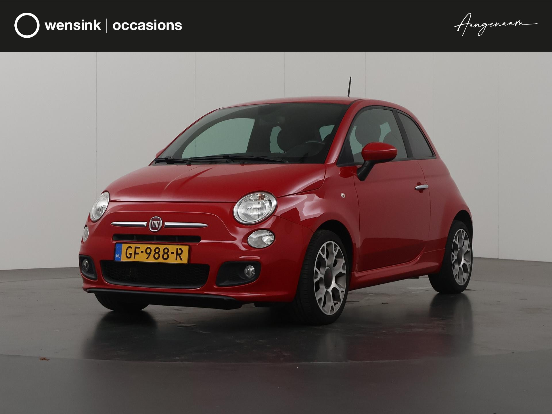 Fiat 500 0.9 TwinAir Turbo 500S | Lederen Sportsteoelen | Climate Control | Lederen stuurwiel |