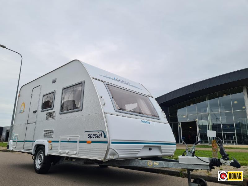 Eifelland Holiday Special 395 TM Nette caravan + voortent!