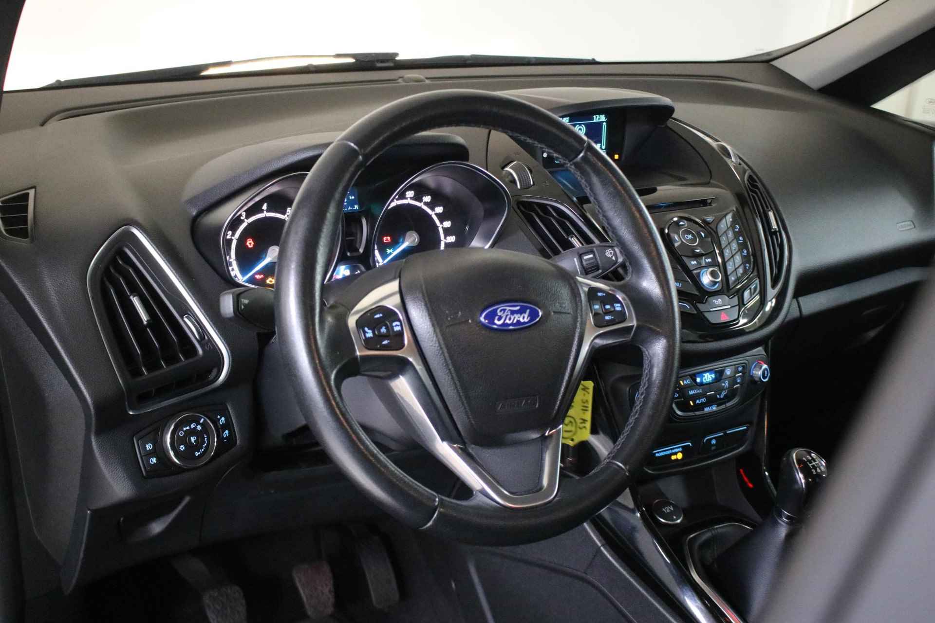 Ford B-MAX 1.0 EcoBoost Titanium 125 PK. Clima - Cruise - Lichtmetaal - Elek. ramen - Bluetooth. - 4/33