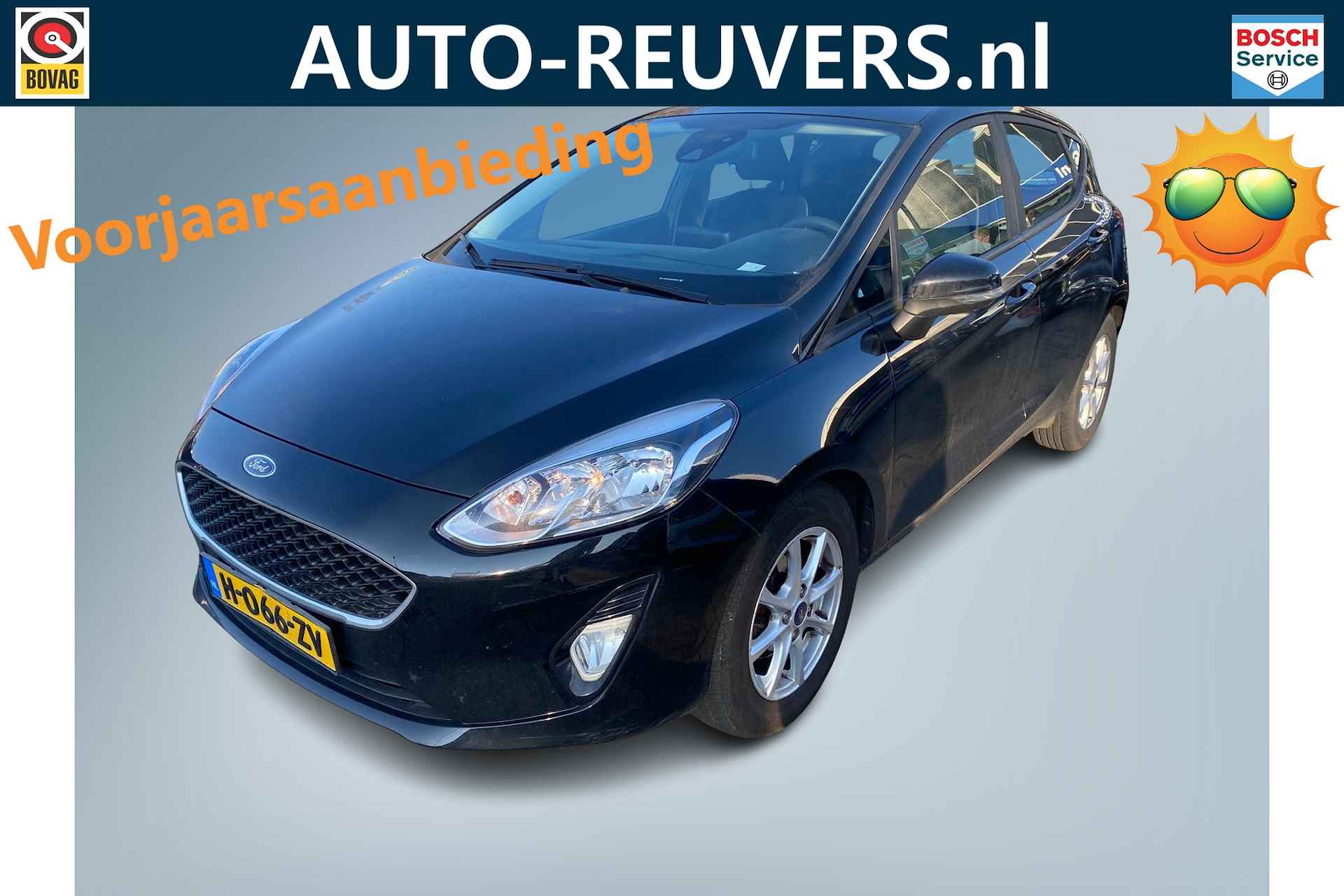 Ford Fiesta 1.0 EcoBoost Titanium / Navi / CarPlay / 4S banden / Clima