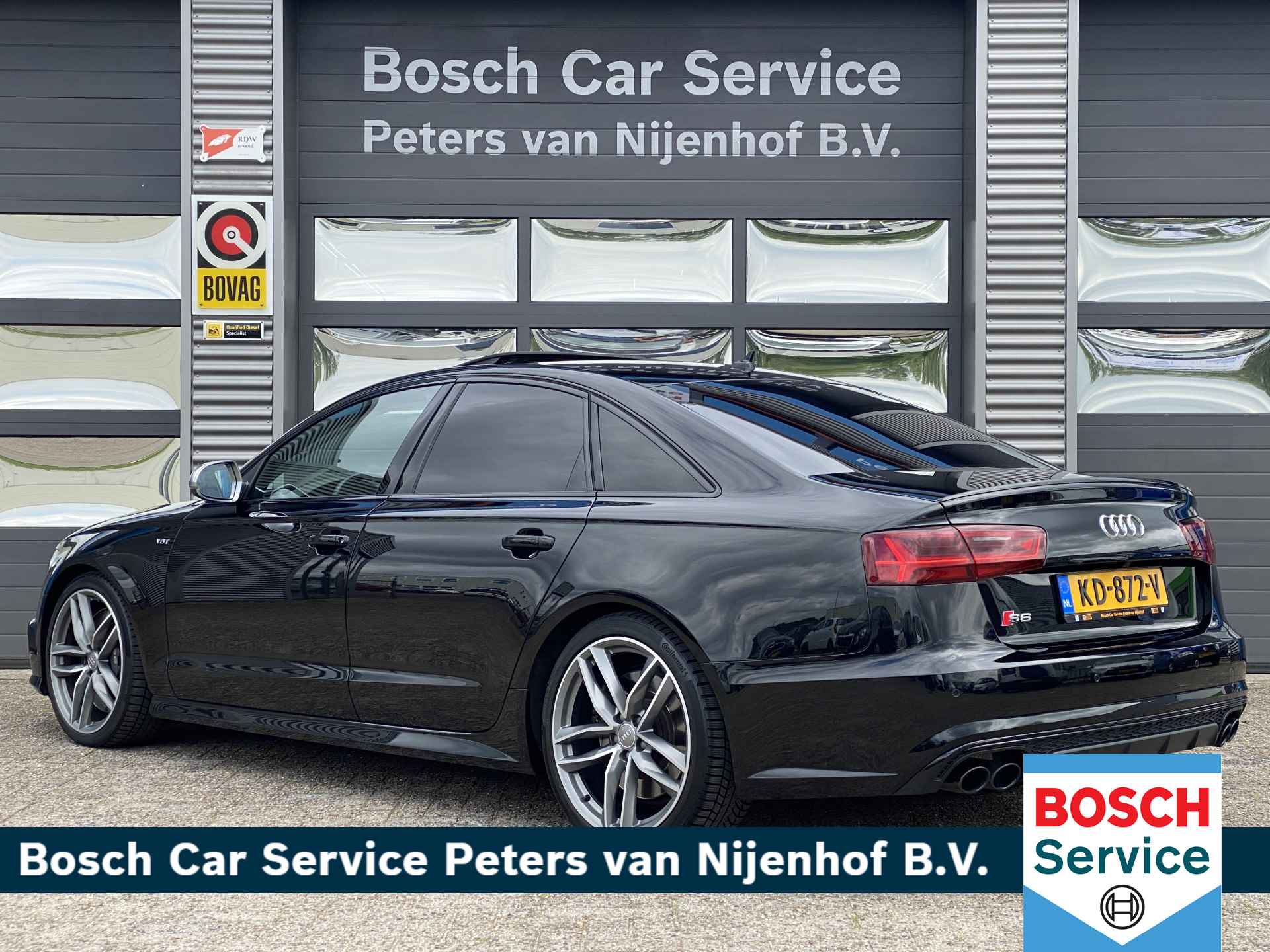 Audi S6 Limousine 4.0 TFSI S6 quattro Pro Line Plus ✅QUATTRO✅CAMERA✅LUCHTVERING✅450PK✅NAVI✅STANDKACHEL✅LED✅KEYLESS✅20"✅37DKM - 4/39