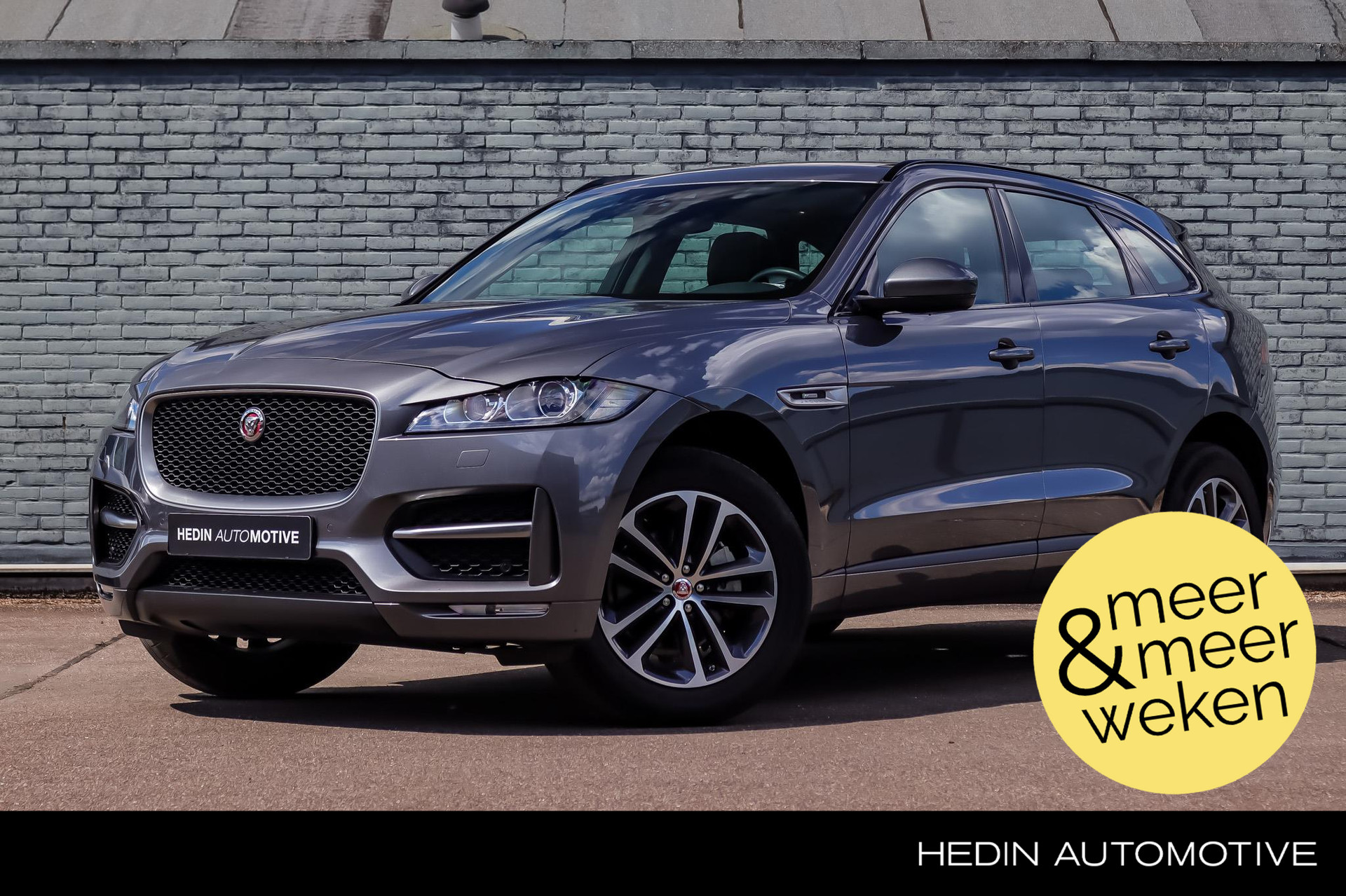 Jaguar F-PACE 2.0t 250PK AWD Premium Sport Edition | Panoramadak | Bi-Xenon | Stoelverwarming | Lederen Bekleding | Stoelverwarming