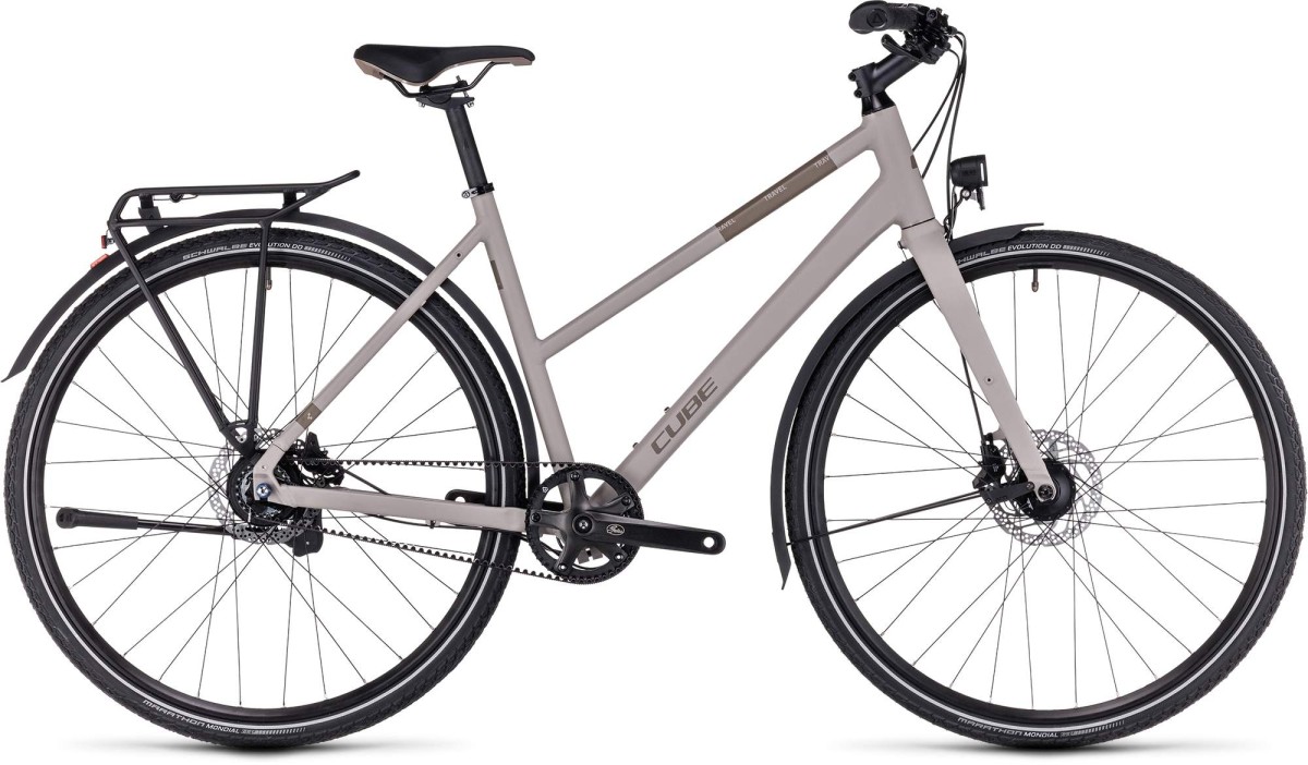 CUBE TRAVEL EXC OATGREY/TAUPE 2023 MIXED Oatgrey/taupe 54cm T M 2023 bij viaBOVAG.nl