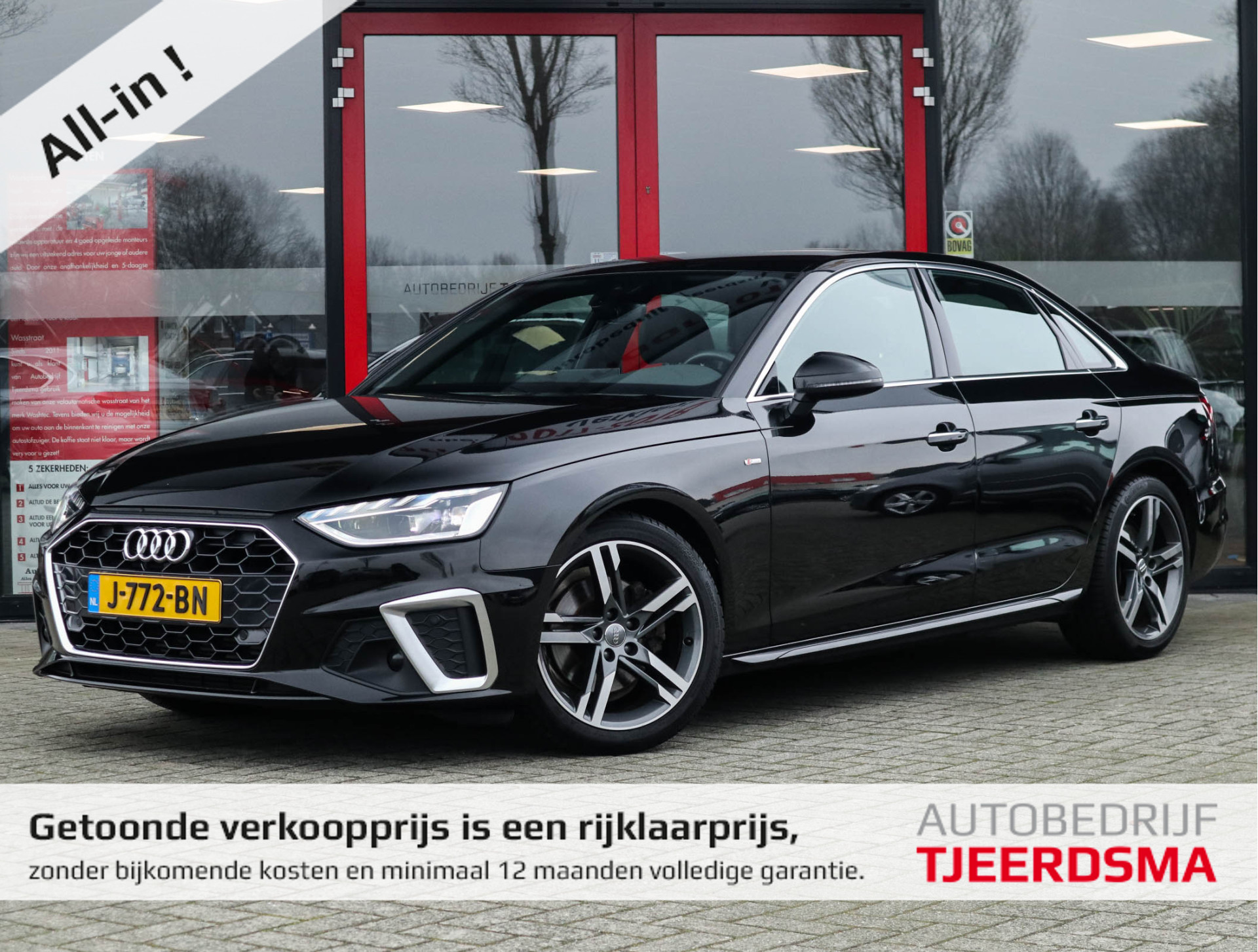 Audi A4 Limousine 35 TFSI Launch edition Sport Navi/Clima/Cruise/Virtual/Nieuw-Model/Trekhaak-Zwenkbaar bij viaBOVAG.nl
