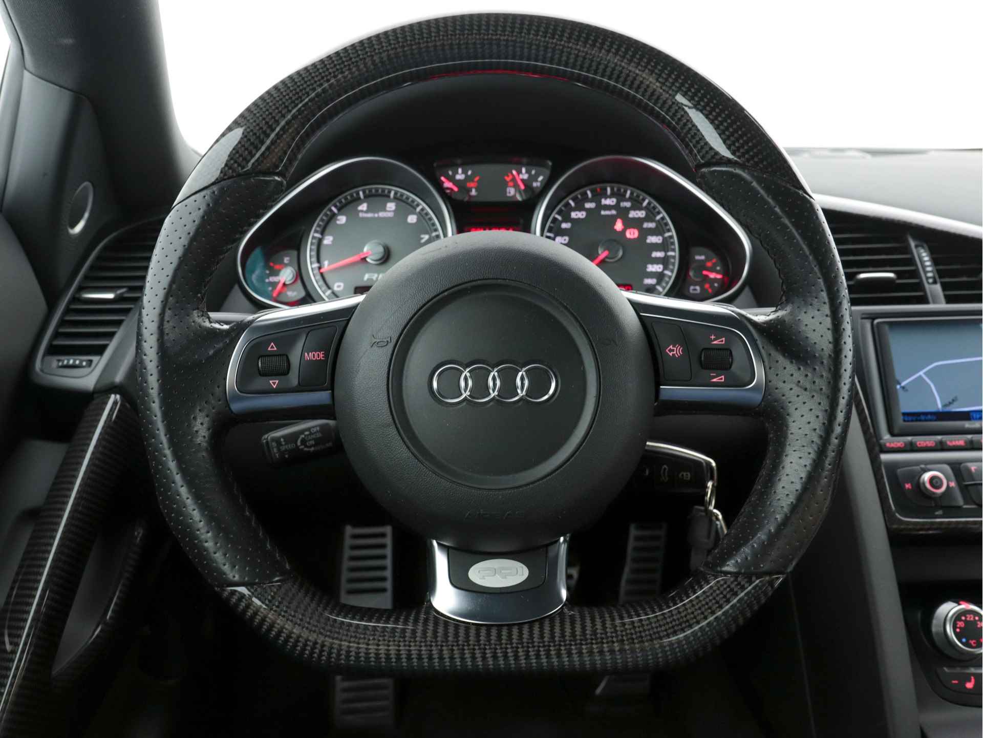 Audi R8 4.2 V8 FSI "ROBOT V-BAK PROBLEEM !!!*BANG&OLUFSEN-SURROUND | NAVI-FULLMAP | BI- XENON | ALCANTARA-LEATHER | ECC | SHIFT-PADDLES | PDC | CRUISE | SPORT-SEATS | 19 "ALU* - 14/32