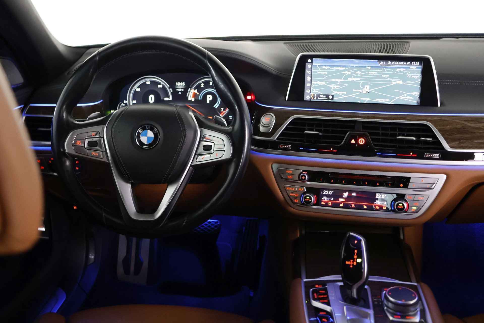 BMW 7 Serie 740Le xDrive iPerformance M-Sport / Sky Lounge Pano / HarmanKardon / HUD / Cam - 14/43