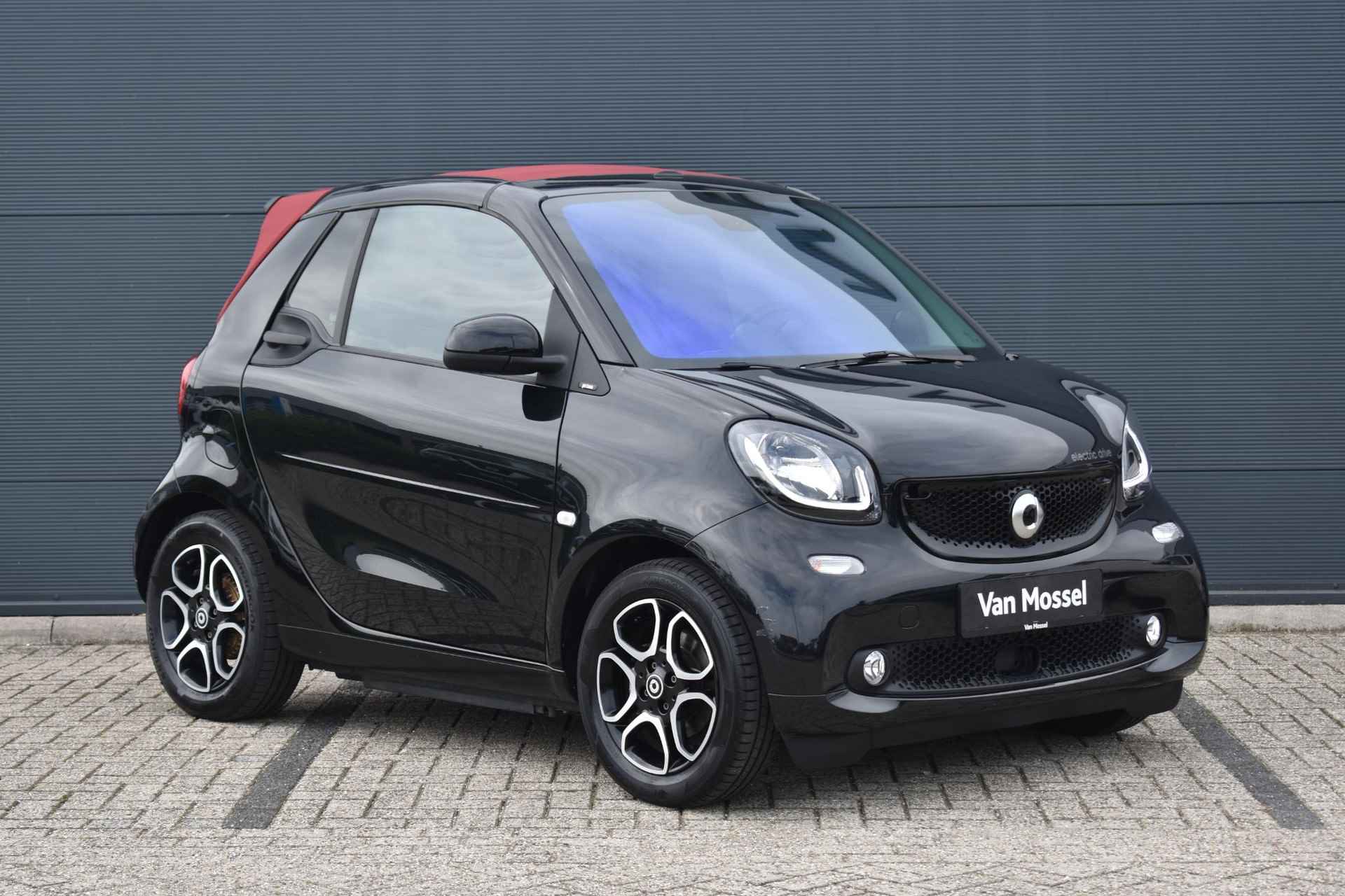 smart fortwo cabrio electric drive prime 18 kWh 82pk | Stoelverwarming | Leder | Achteruitrijcamera - 4/30