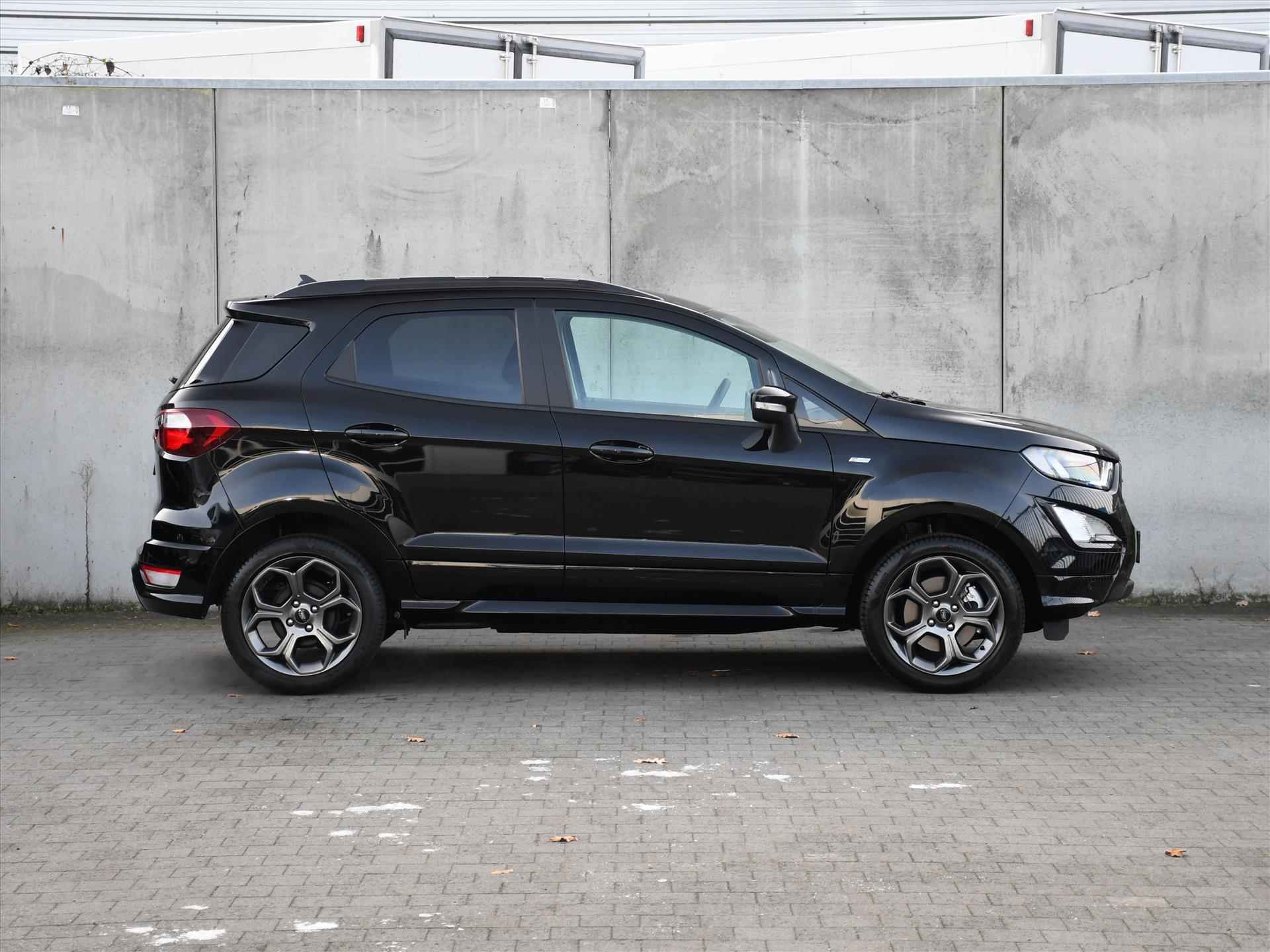 Ford EcoSport ST-Line 1.0 EcoBoost 125pk WINTER PACK | KEYLESS ENTRY | CRUISE | 17'' LM | DAB | B&O | NAVI | SFEERVERLICHTING - 4/33