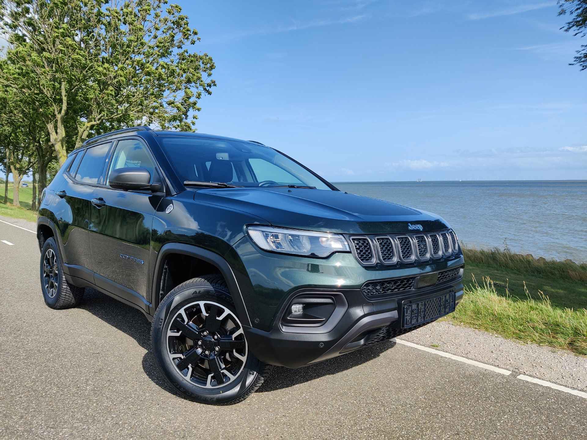 Jeep Compass 240pk Plug-in Hybrid 4x4 Trailhawk | Leder | Luxe - 23/35