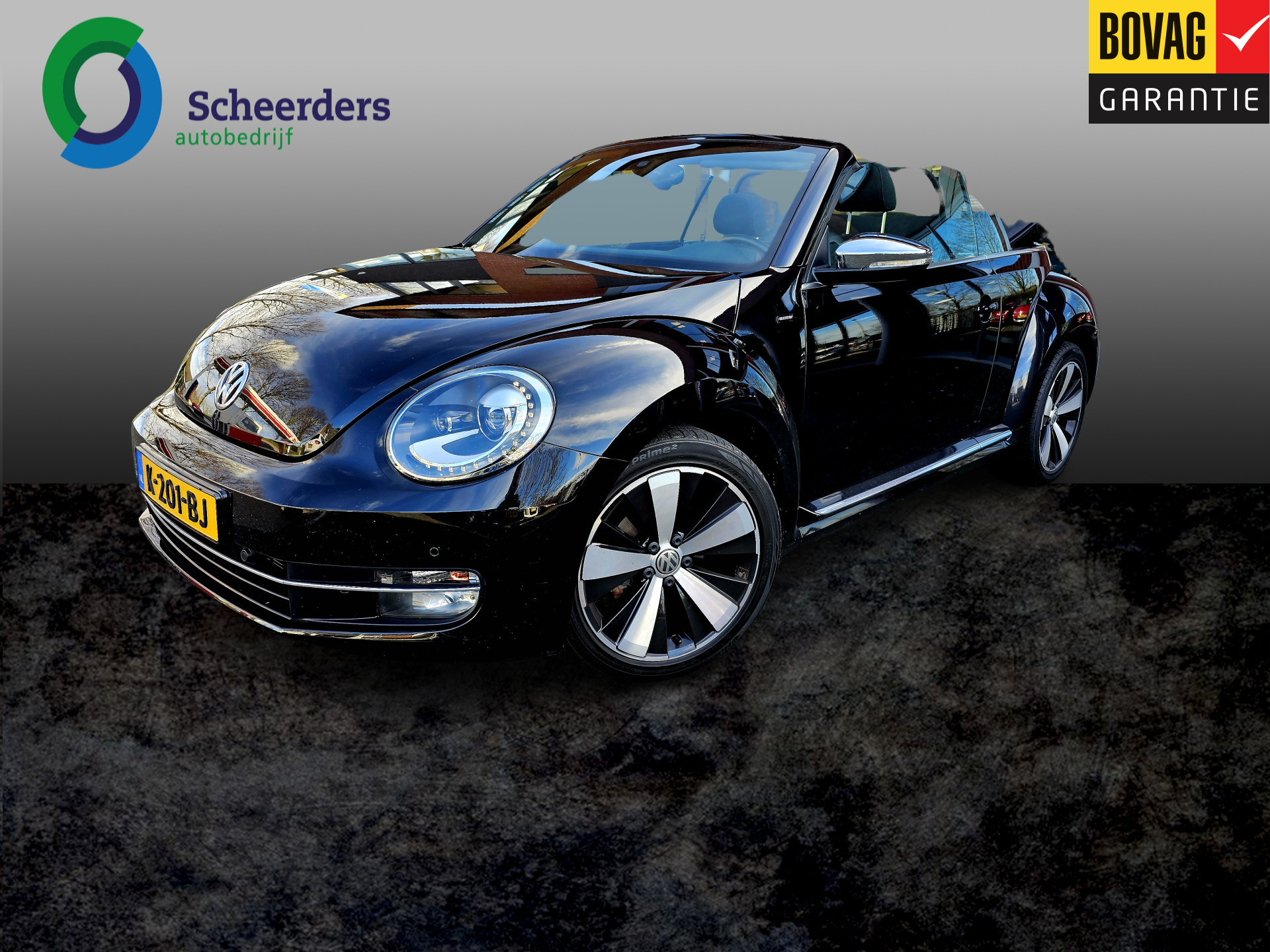 Volkswagen Beetle Cabriolet 1.4 TSI 150 pk Allstar,Navi 1 jaar garantie bij viaBOVAG.nl
