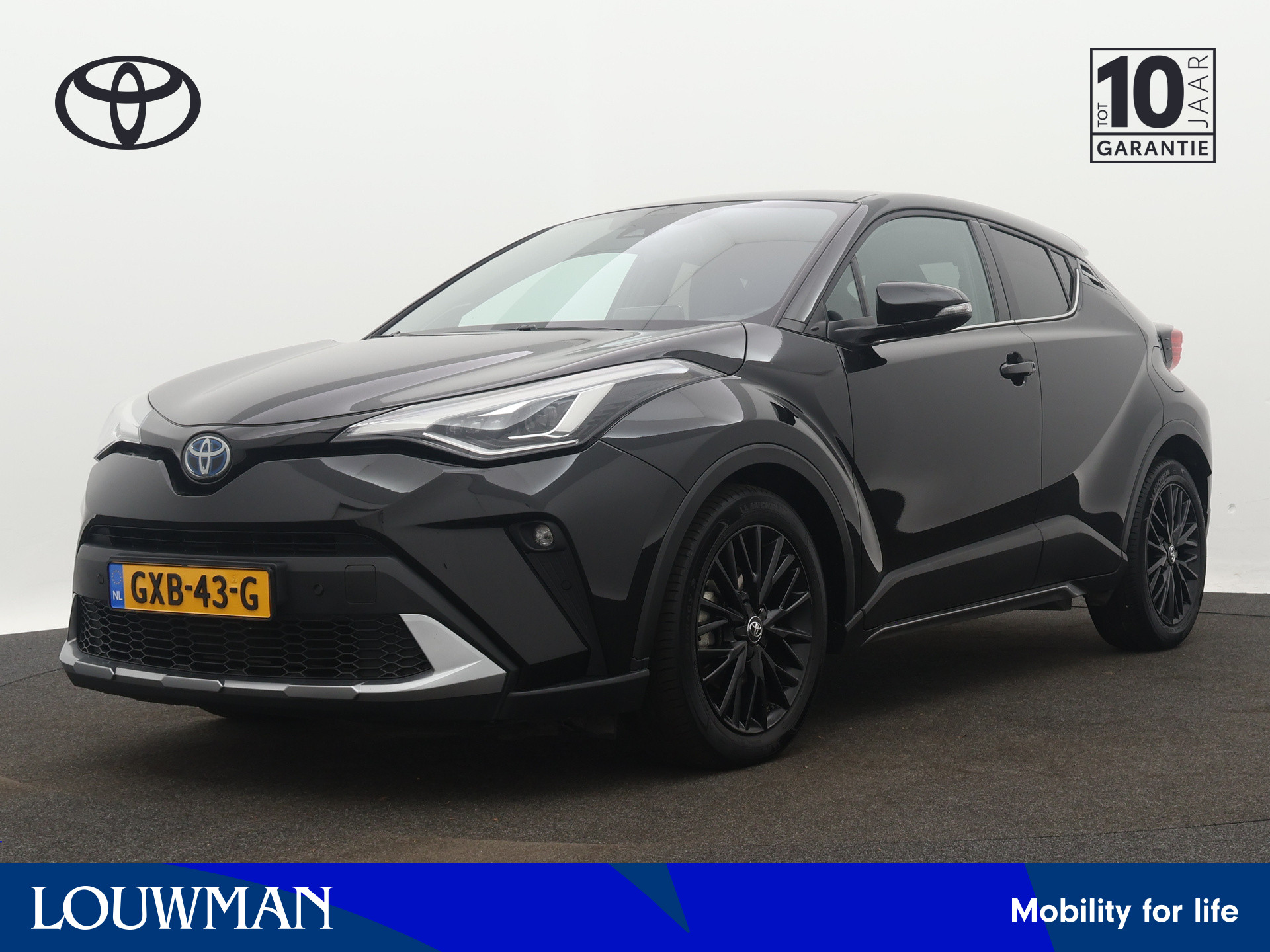 Toyota C-HR 1.8 Hybrid Black Edition Limited | JBL | Camera | LM velgen | Stoelverwarming | Cruise Control Adaptief | Leder | Parkeersensoren |