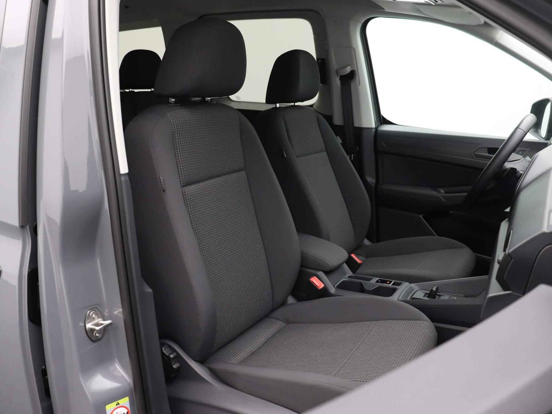 Volkswagen Caddy 1.5 TSI 114 PK DSG | 7-zits | Automaat | Airco | Stoelverwarming | Cruise Control | Parkeersensoren | LED | Schuifdeur links | Schuifdeur rechts | - 34/38