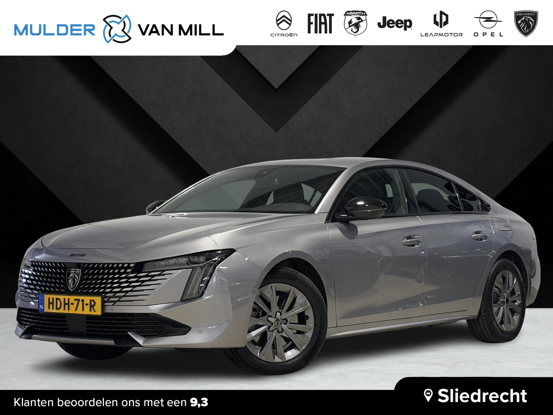 Peugeot 508 Berline Allure Pack 1.6 PHEV HYbrid 225pk e-EAT8 | HANDSFREE A.KLEP | AGR-STOELEN | 360° CAMERA | STOELVERW. | ADAPTIVE CRUISE | NAVI |