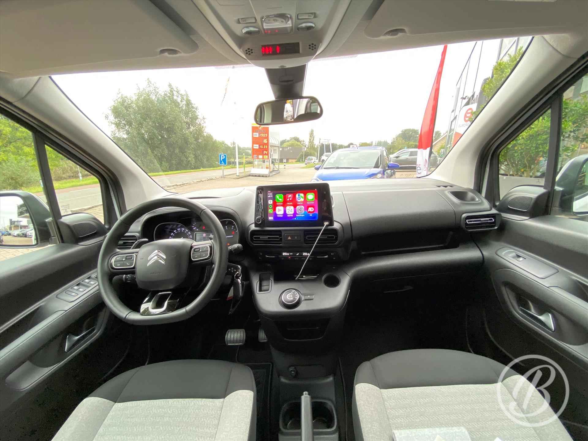 CITROEN Berlingo 1.2 130pk EAT8 Automaat XL Shine 7 zits | camera, navi via apple carplay of android auto, dab, parkeersensoren, 16 inch velgen, 7 zitplaatsen, climate - 8/64