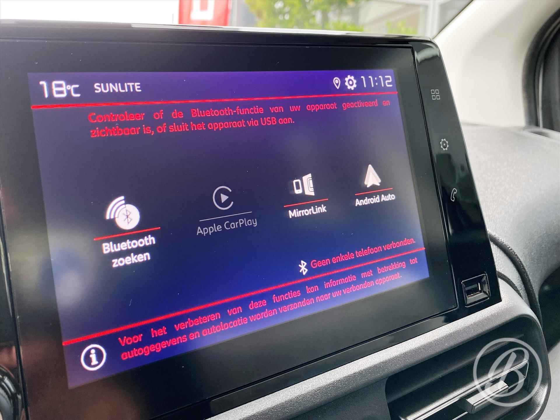 CITROEN Berlingo 1.2 130pk EAT8 Automaat XL Shine 7 zits | camera, navi via apple carplay of android auto, dab, parkeersensoren, 16 inch velgen, 7 zitplaatsen, climate - 40/64