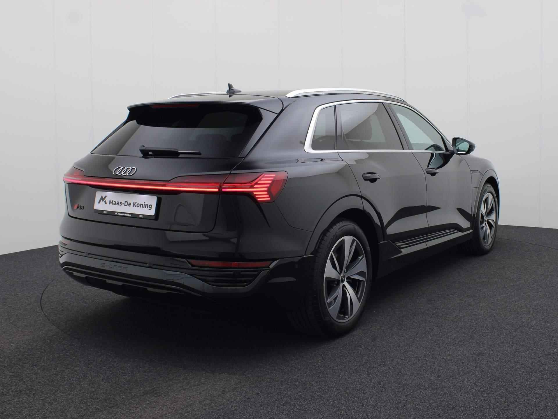 Audi Q8 e-tron 55 quattro 300kW/408PK Advanced Edition Plus · Panoramadak · Trekhaak · Leder - 3/46