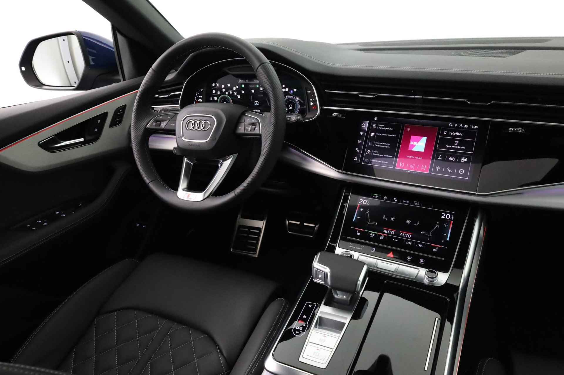 Audi Q8 Pro Line S 55 TFSI e 394PK Quattro | Bang & Olufsen Premium | 23 inch | Panoramadak | Trekhaak | Tour pakket | Luchtvering | Leder - 40/62