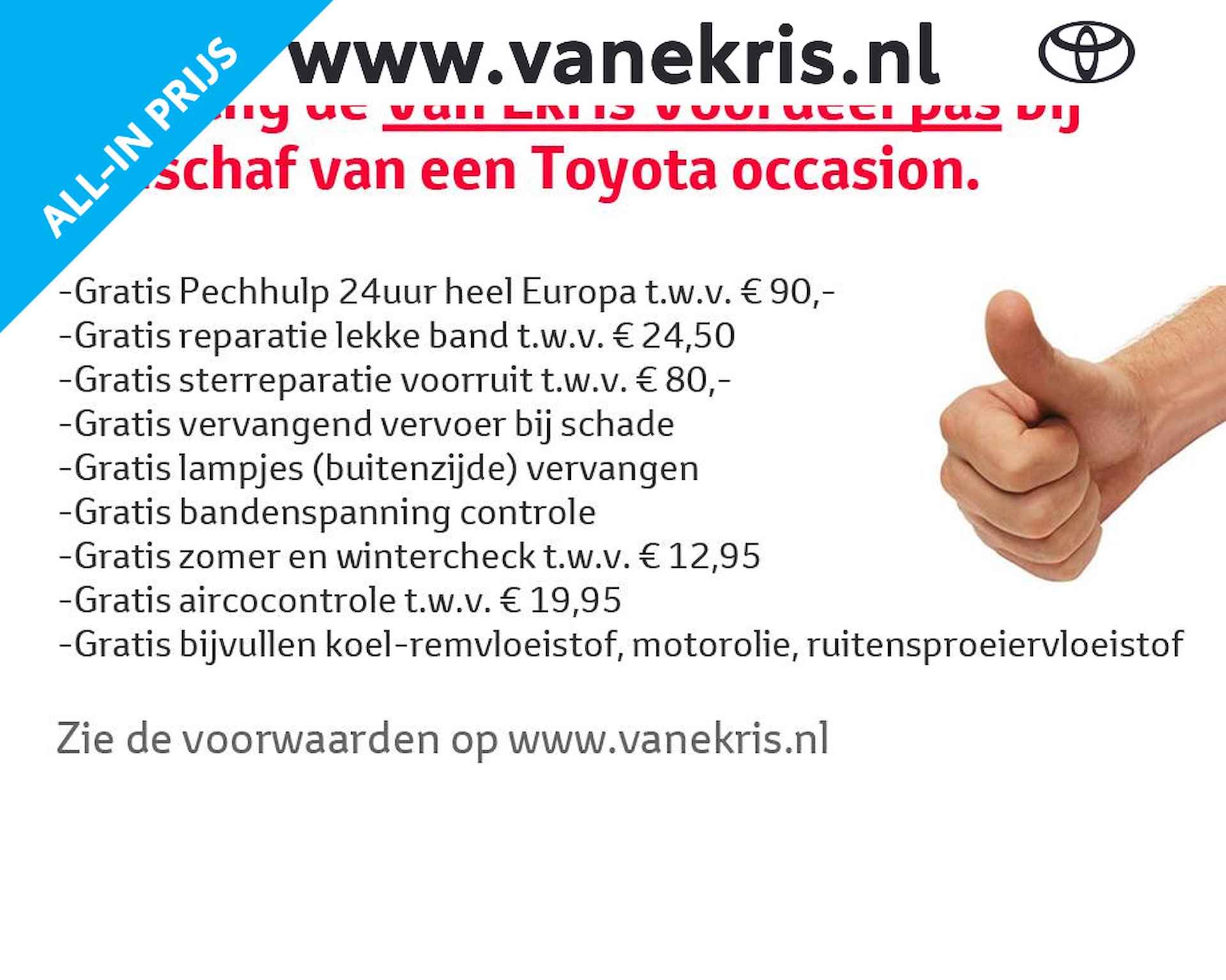 Toyota Yaris BOVAG 40-Puntencheck