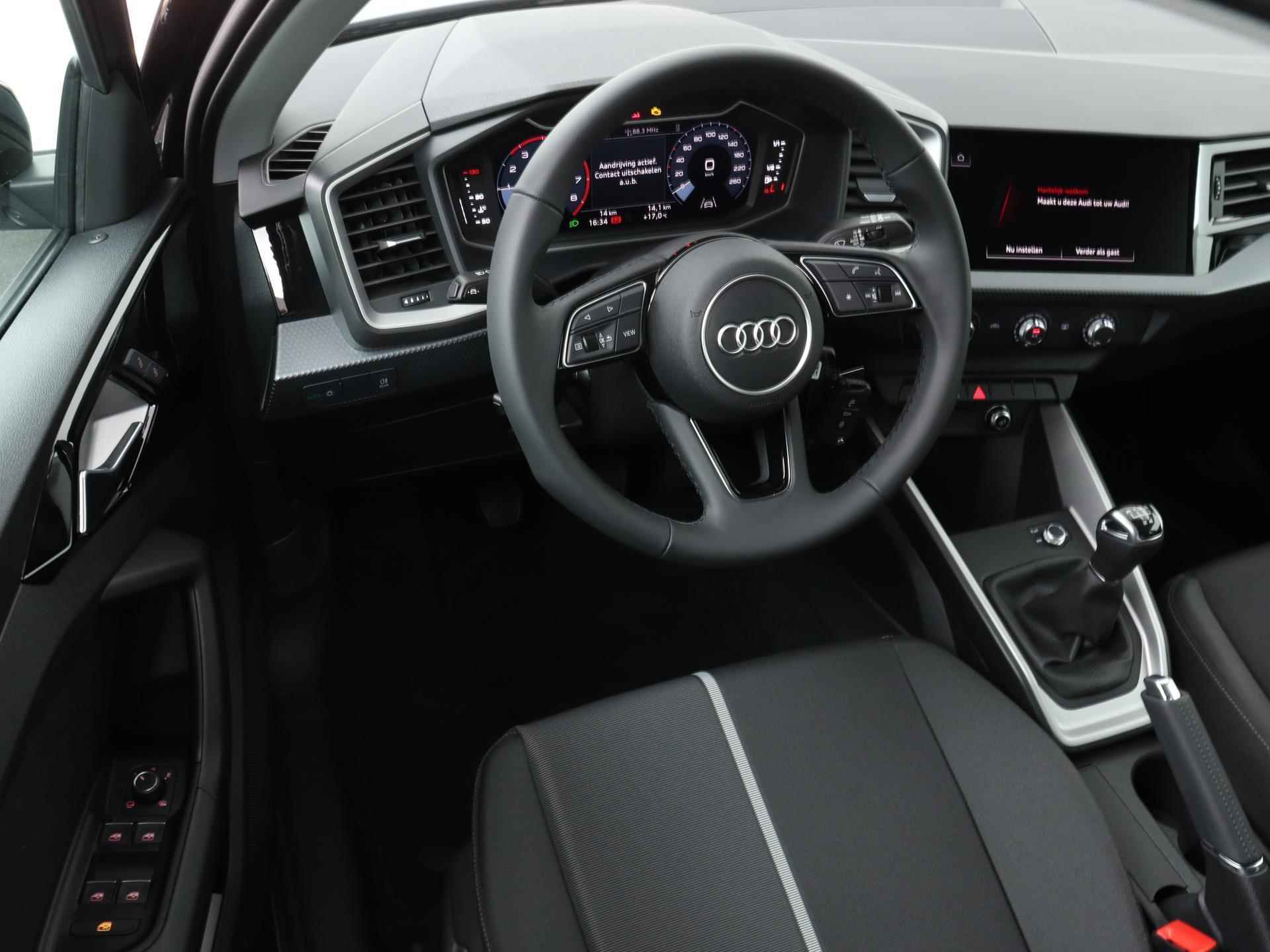 Audi A1 Sportback 25 TFSI Pro Line 95 PK | Nieuw | Fabrieksgarantie | Audi Virtual Cockpit | Parkeersensoren achter | Apple Carplay | Android Auto | Cruise control | Airco | DAB+ | - 9/23