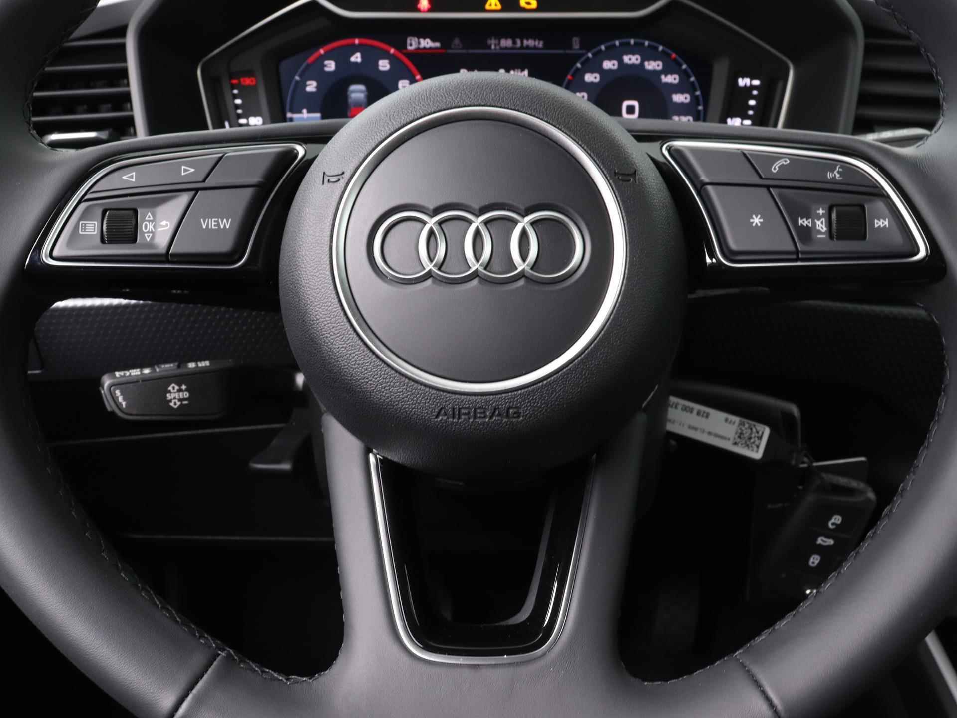 Audi A1 Sportback 25 TFSI Pro Line 95 PK | Nieuw | Fabrieksgarantie | Audi Virtual Cockpit | Parkeersensoren achter | Apple Carplay | Android Auto | Cruise control | Airco | DAB+ | - 10/23