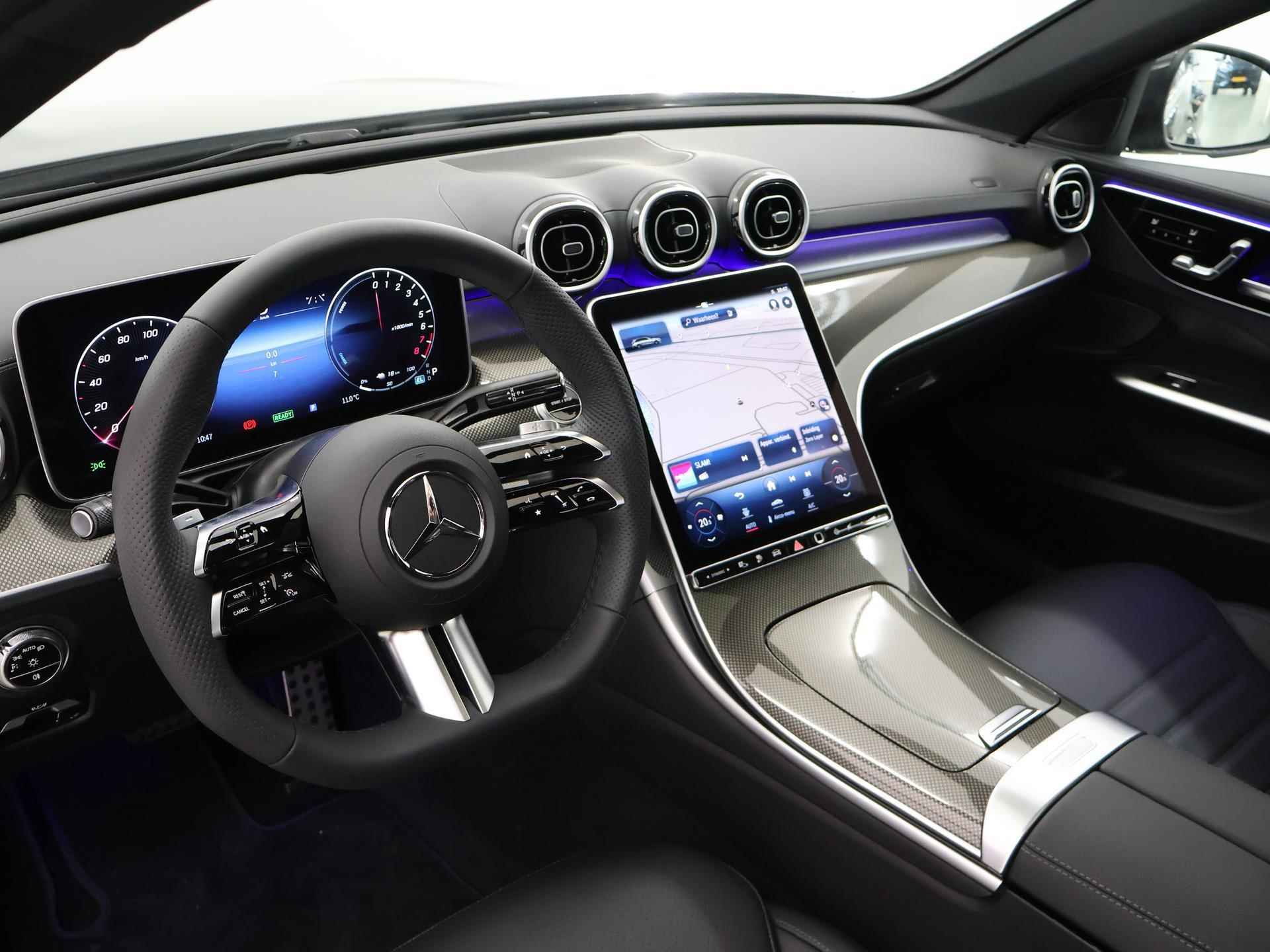Mercedes-Benz C-klasse Estate 300 e AMG Line  | Panorama-schuifdak | Sfeerverlichting | Memory pakket | Achteruitrijcamera | Apple Carplay - 8/45