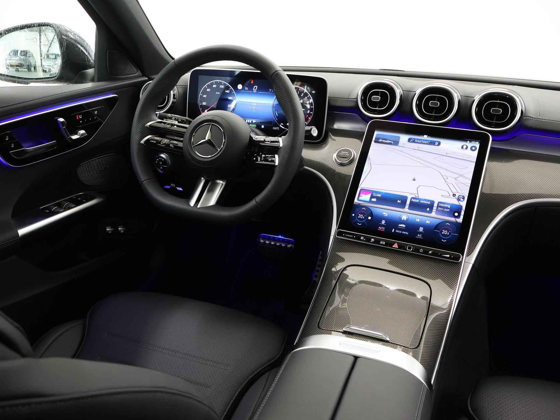 Mercedes-Benz C-klasse Estate 300 e AMG Line  | Panorama-schuifdak | Sfeerverlichting | Memory pakket | Achteruitrijcamera | Apple Carplay - 10/45