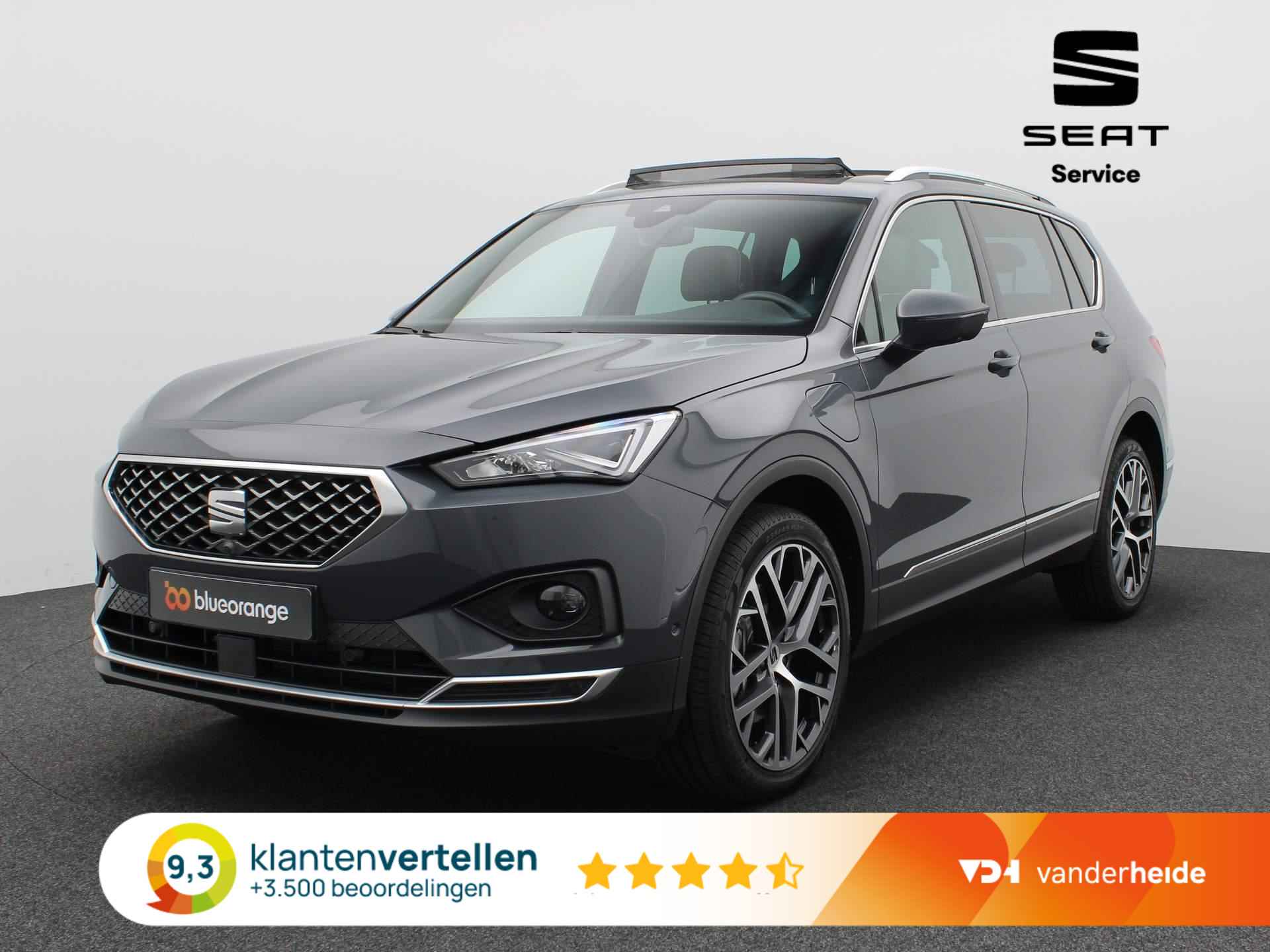 SEAT Tarraco 1.4 TSI e-Hybrid PHEV Xperience Business 245PK DSG Panoramadak, 360 gr. camera, trekhaak, DCC, stoelverwarming voor+achter, keyless, virtual pedal, alarm, 20'' lichtmetaal - 1/55