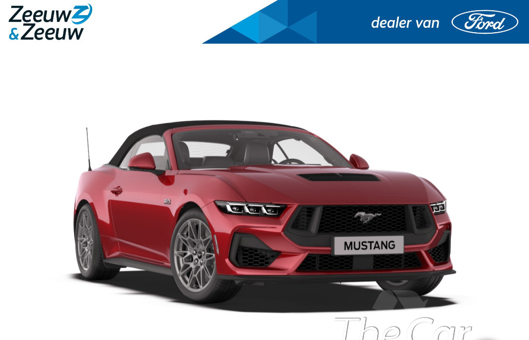 Ford Mustang Convertible 5.0 V8 GT 446pk | Nieuw te bestellen