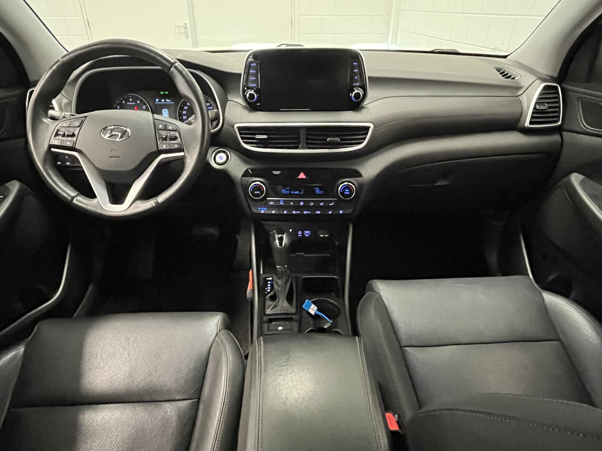 Hyundai Tucson 1.6 T-GDI Premium FULL LED | LEDEREN BEKLEDING | KEYLESS | BOMVOLLE UITVOERING! - 15/46