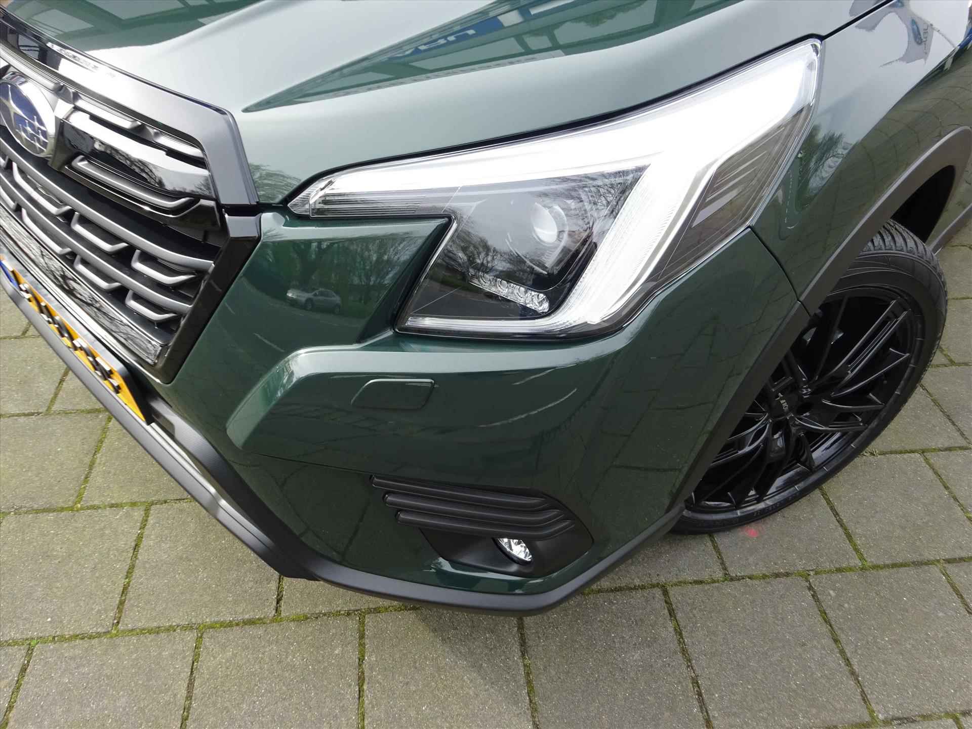 Subaru Forester 2.0i e-BOXER 150pk CVT Premium Black Edition | 20 inch | Rode gordels | Trekhaak | Leder | Pano | 8 jaar garantie - 10/58