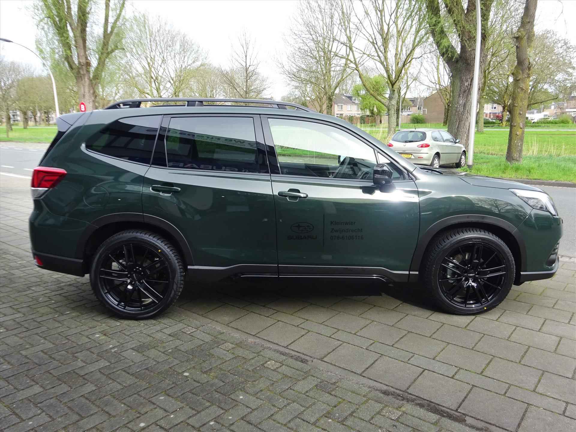 Subaru Forester 2.0i e-BOXER 150pk CVT Premium Black Edition | 20 inch | Rode gordels | Trekhaak | Leder | Pano | 8 jaar garantie - 54/58