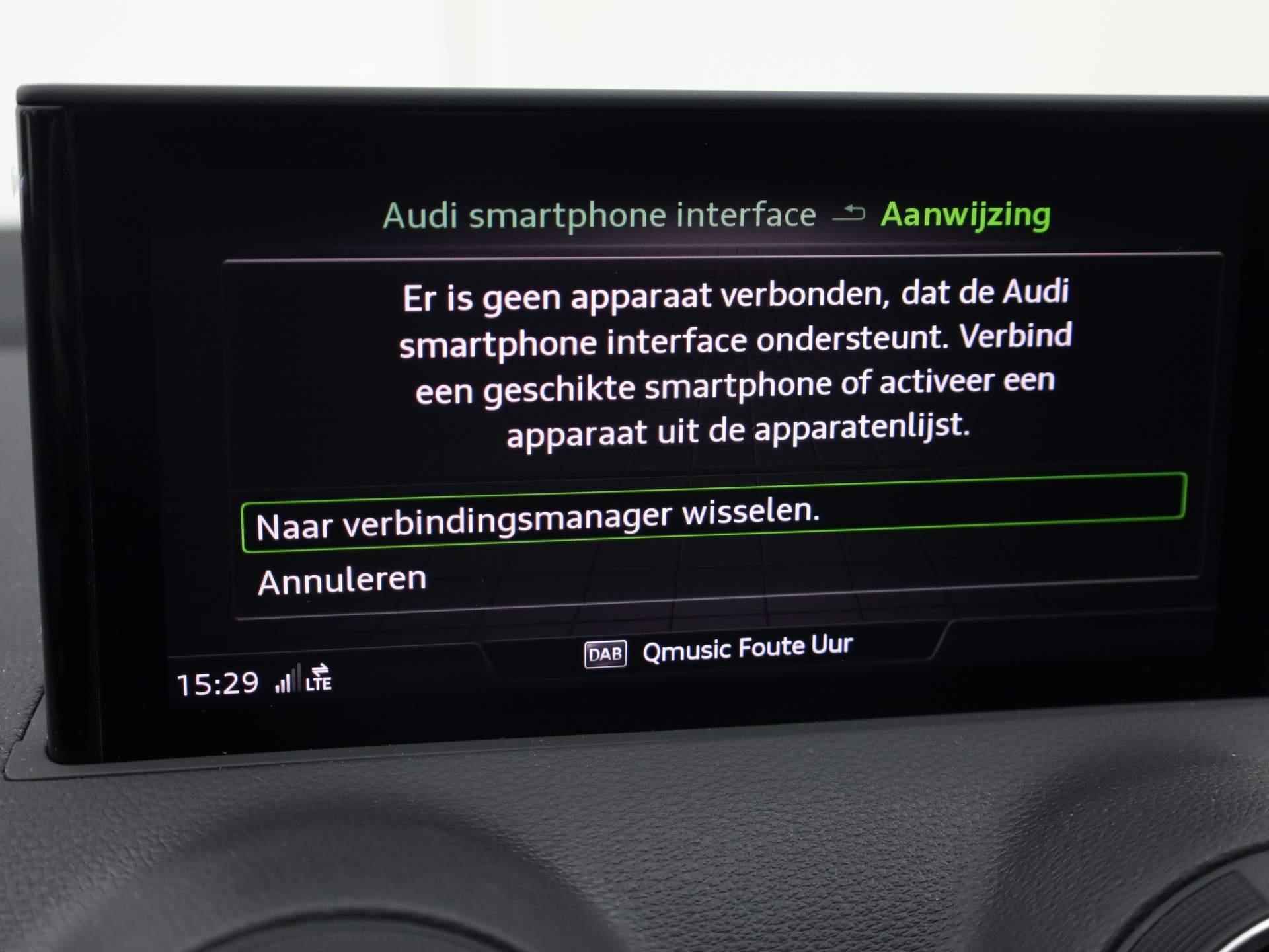 Audi Q2 35 TFSI/150PK Advanced · Parkeersensoren + camera · Navigatie · Stoelverwarming - 40/40