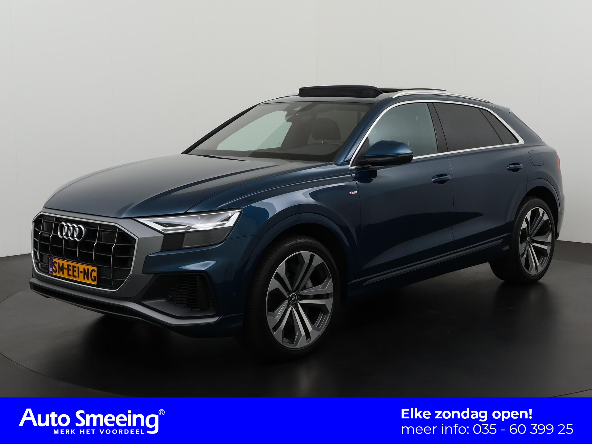 Audi Q7 55 TFSIe quattro S-Line | Q8! | Panoramadak | Trekhaak | Zondag Open!