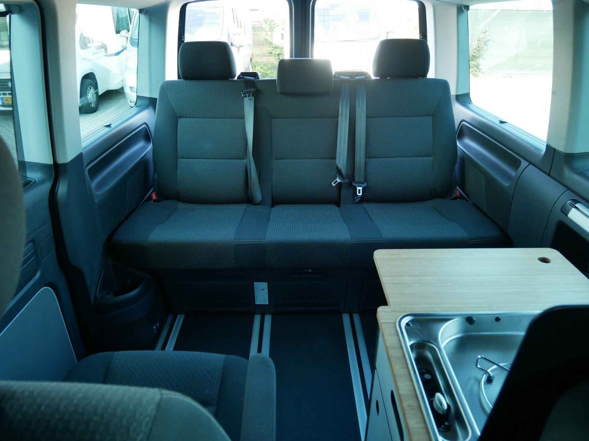 Volkswagen T6 Multivan, Buscamper met Easy fit Slaaphefdak!! - 9/30