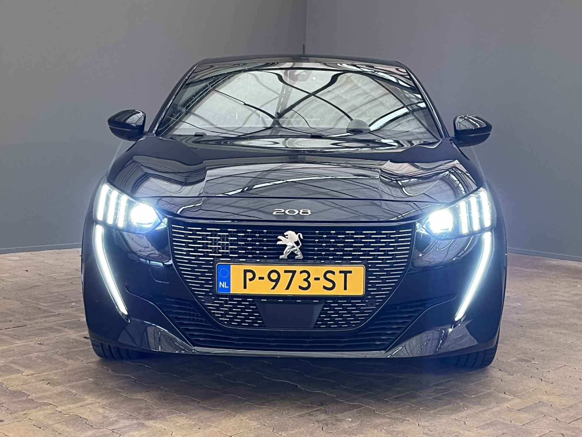 Peugeot 208 1.2 100PK GT | Camera | DAB+ | 3D-Dash | 17'' Lichtmetaal | Clima | Bluetooth | Getint glas | Leder/Stof | LED | Touchscreen | 2022! | 23.500Km! - 14/29