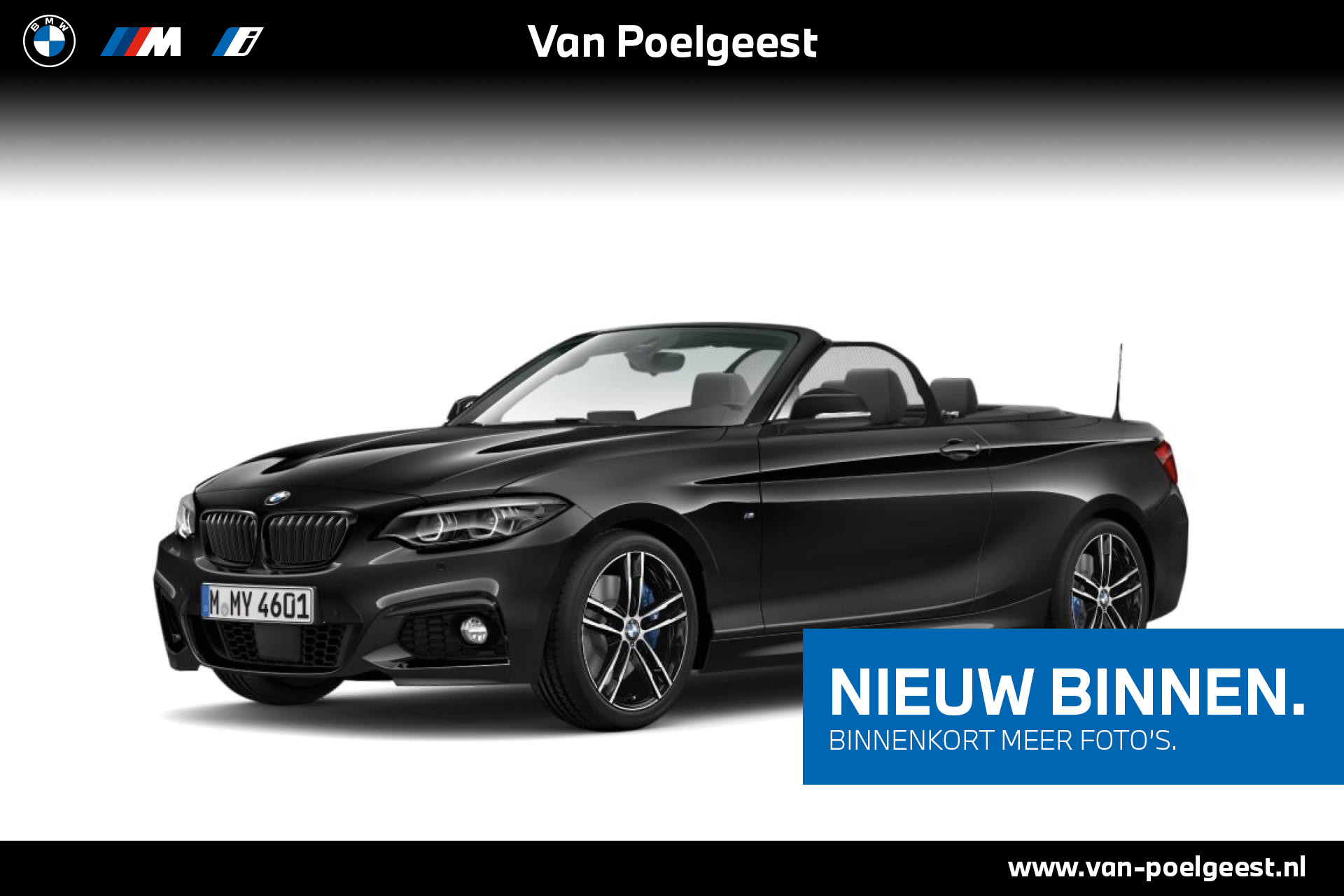 BMW 2 Serie Cabrio 220i High Executive M Sport Plus Pakket Aut.