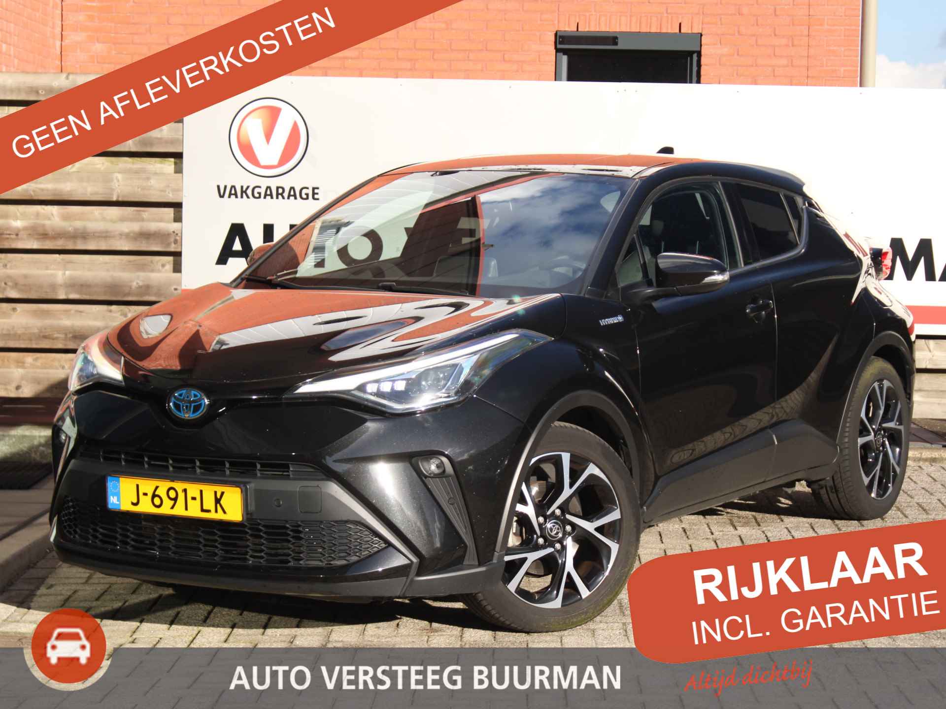 Toyota C-HR 2.0 Hybrid First Edition JBL Audio, Adaptieve Cruise en Climate Control, Carplay/Android Auto - 1/43