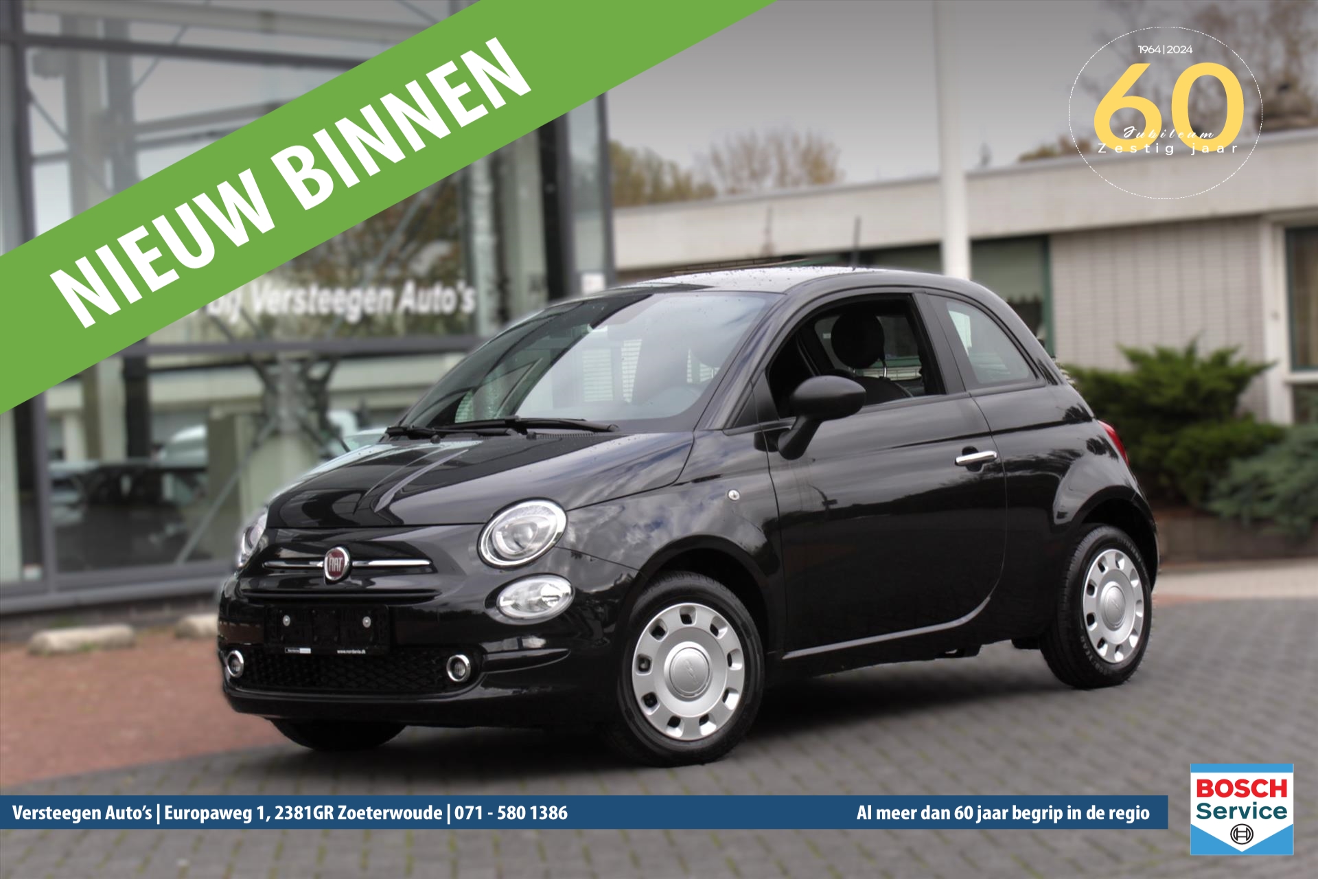 FIAT 500 1.0 70pk Hybrid eco Club