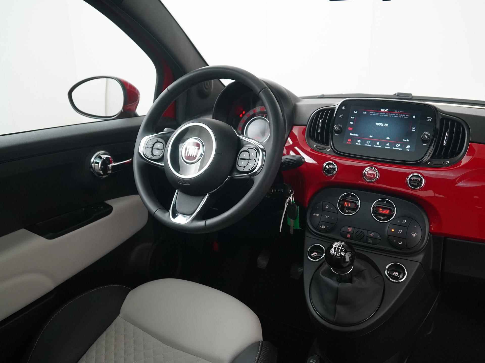 Fiat 500 1.0 Hybrid Dolcevita | Panoramadak | Apple/Android Carplay | Zondag Open! - 5/33