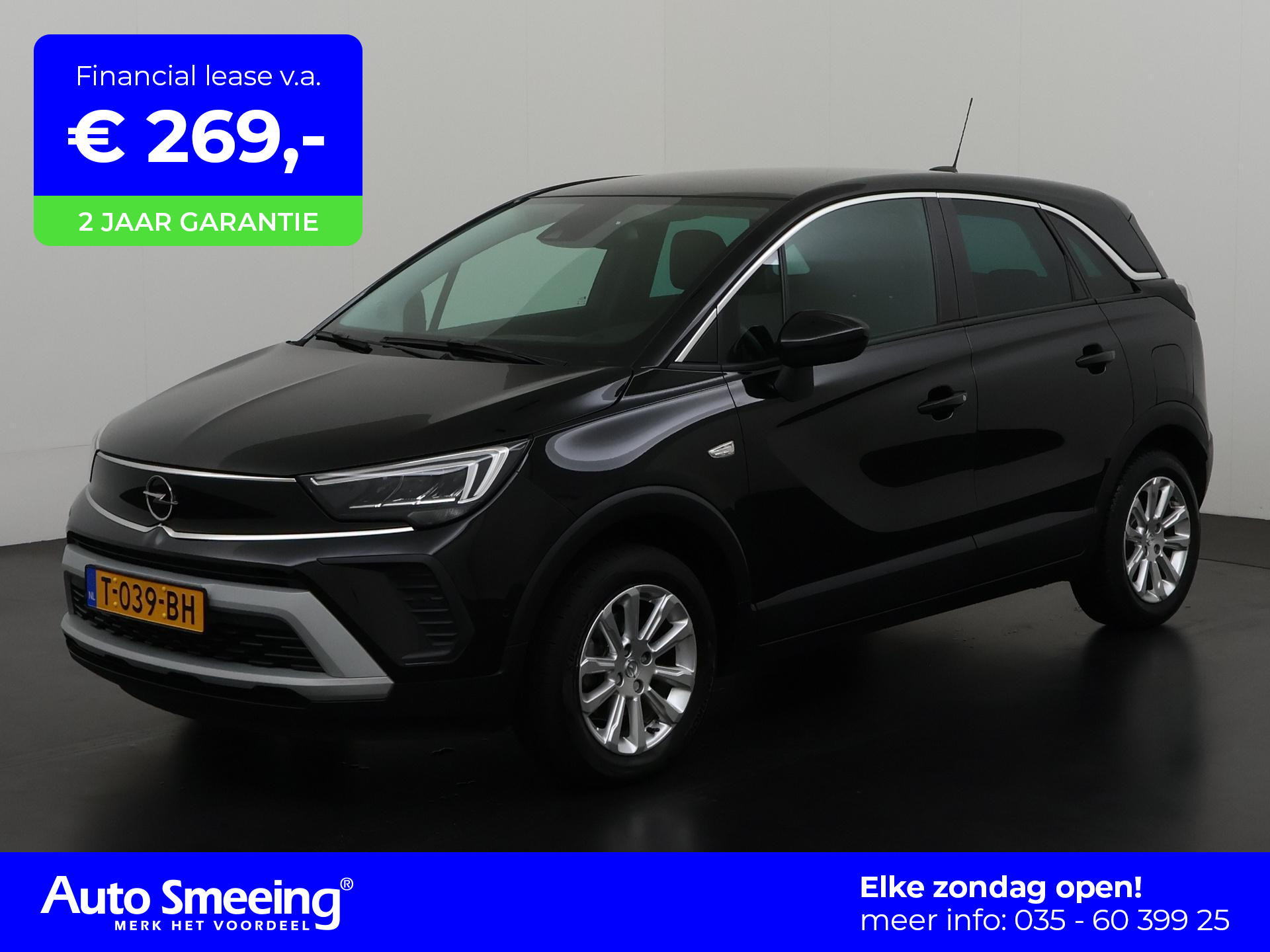 Opel Crossland 1.2 Turbo Elegance Automaat | Navigatie | Apple/Android Carplay | Zondag Open!