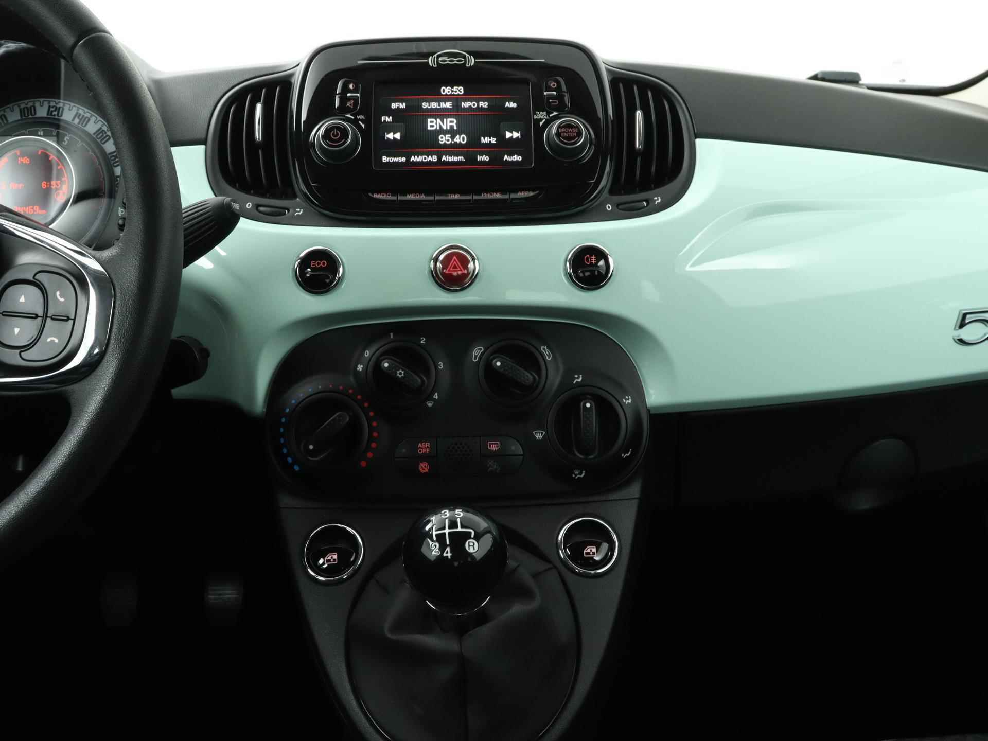 Fiat 500 0.9 TwinAir Turbo 80pk Popstar | Airco | Lichtmetalen Velgen | Bluetooth | Cruise Controle | - 10/21