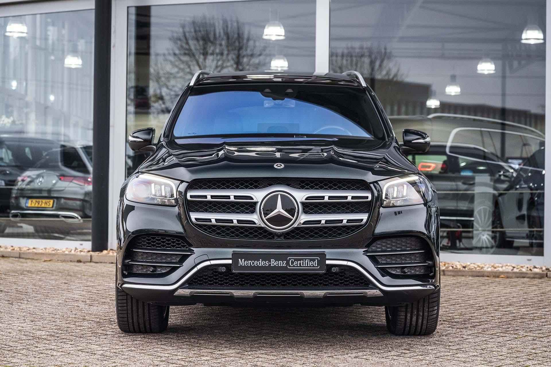 Mercedes-Benz GLS 400 d 4MATIC Premium Plus | AMG | Panoramadak | Trekhaak | 7-sits | Treeplanken | Rijassistentiepakket | Head-up display | Burmester | - 12/46