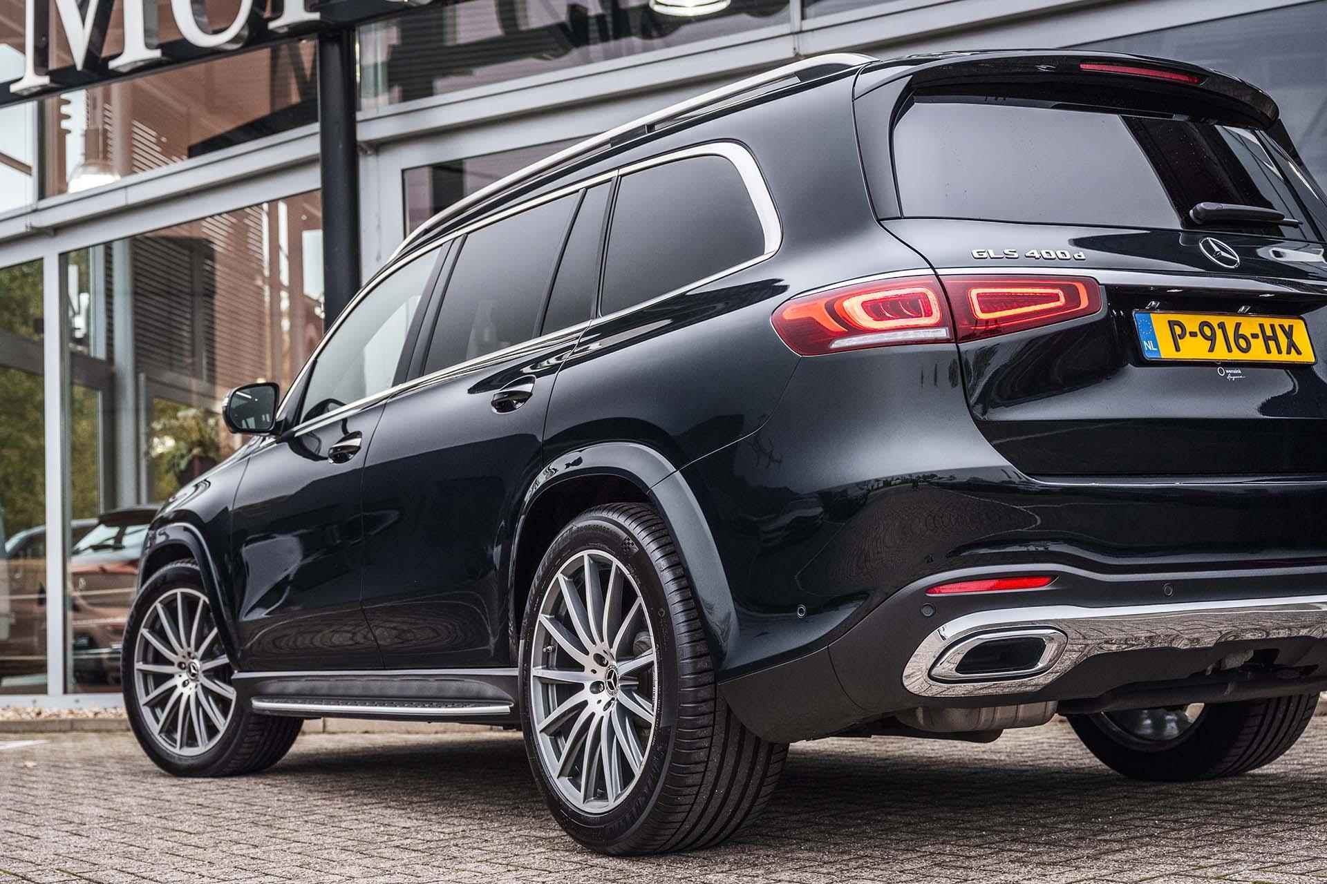 Mercedes-Benz GLS 400 d 4MATIC Premium Plus | AMG | Panoramadak | Trekhaak | 7-sits | Treeplanken | Rijassistentiepakket | Head-up display | Burmester | - 44/46