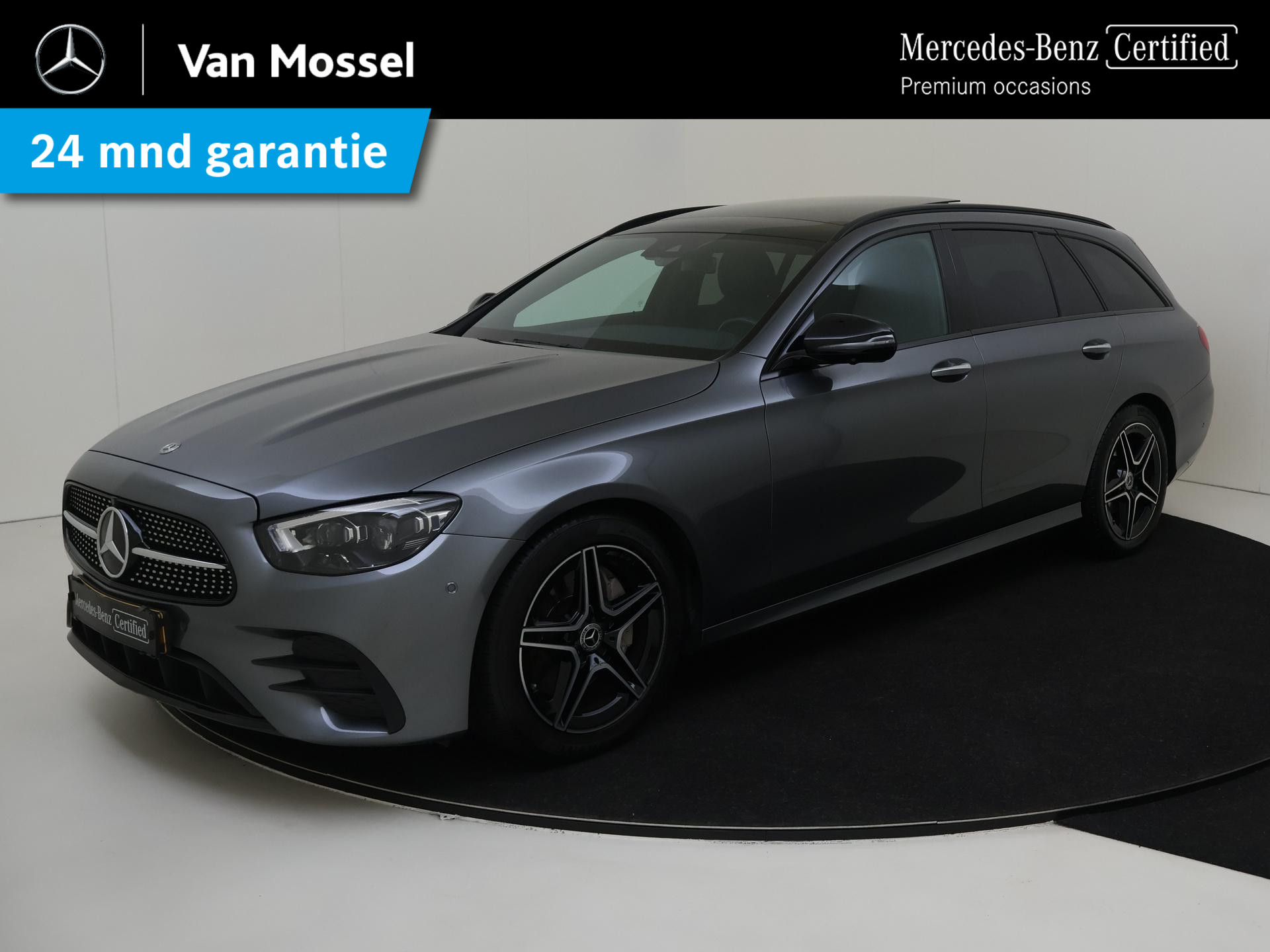 Mercedes-Benz E-klasse Estate 200 d Business Solution AMG / Panoramadak/ Night/ Nappaleder