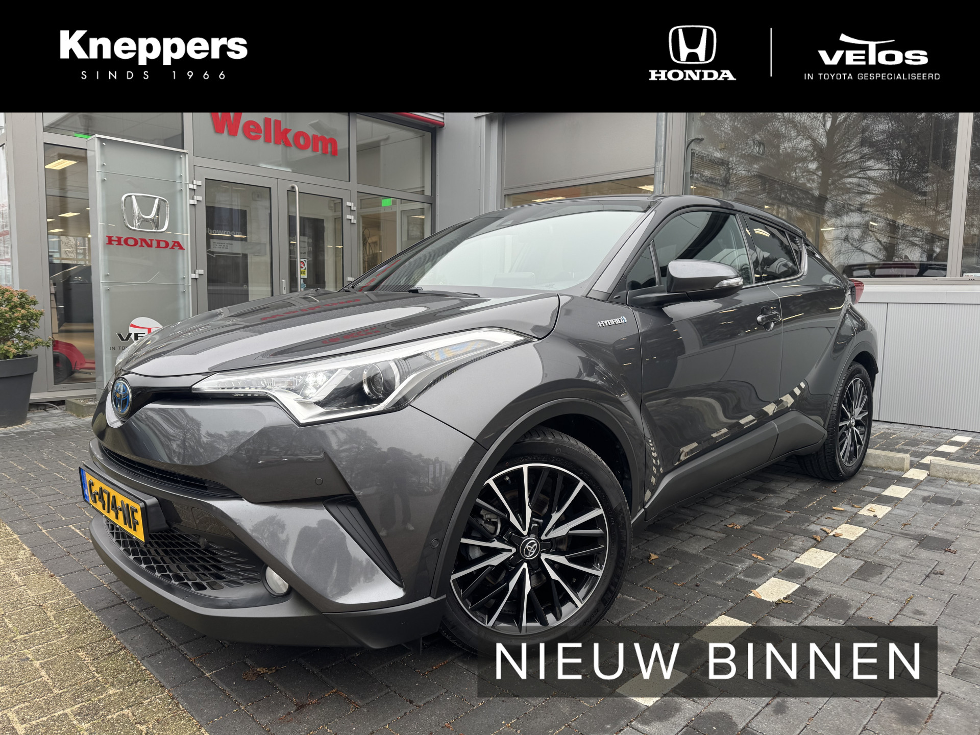 Toyota C-HR 1.8 Hybrid Dynamic Trekhaak, Navigatie, Stoelverwarming, Cruise control , All-in Rijklaarprijs