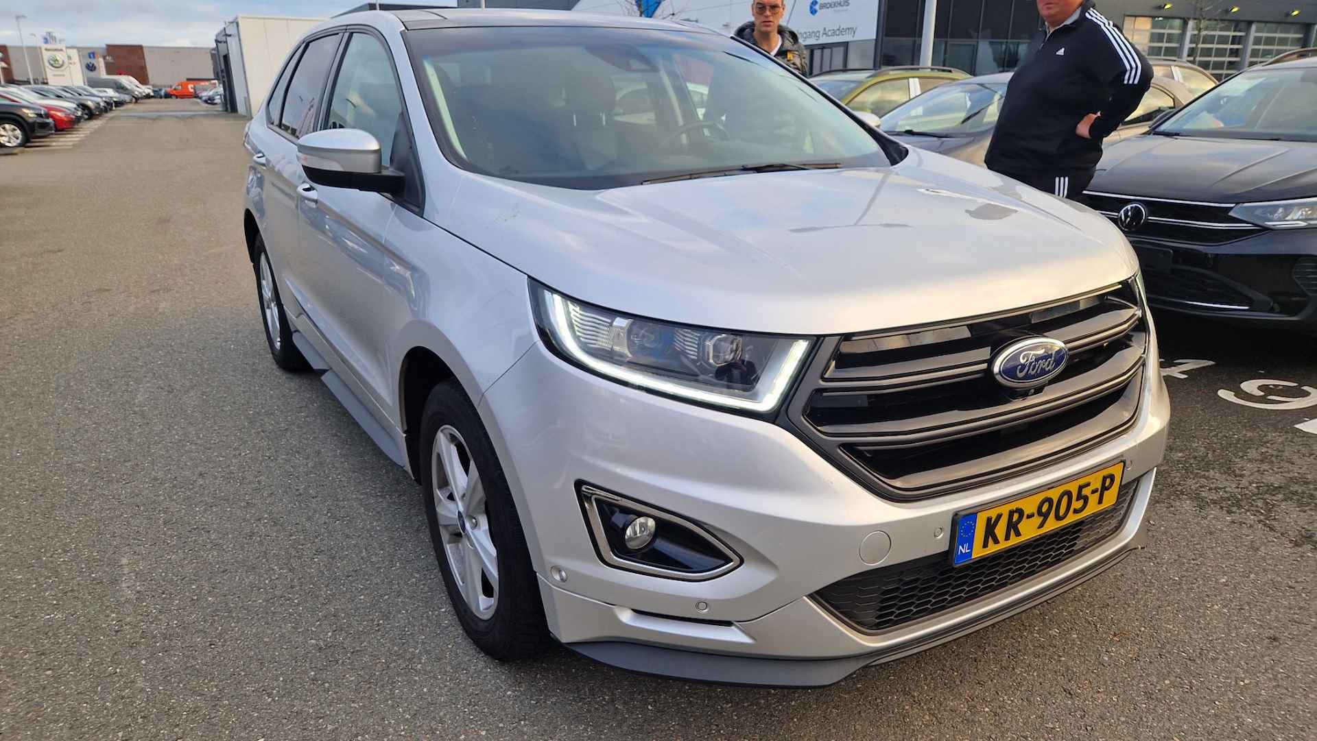 Ford Edge 2.0 TDCI SPORT | 1E EIGENAAR! | UNIEKE KM-STAND! | DEALER OH! | PANODAK | LEDER/ALCANTARA | ELEKT. STOELEN + MEMORY | NAVI | CAM - 4/16