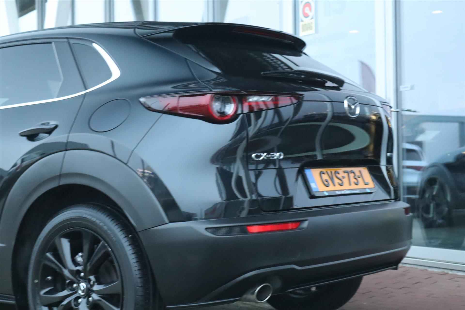 Mazda Cx-30 2.0 e-SKYACTIVE-G 150PK M-HYBRID AUTOMAAT HOMURA Navi | Head Up | Clima | Camera | Adapt.Cruise | 18 Inch Lm | - 14/55