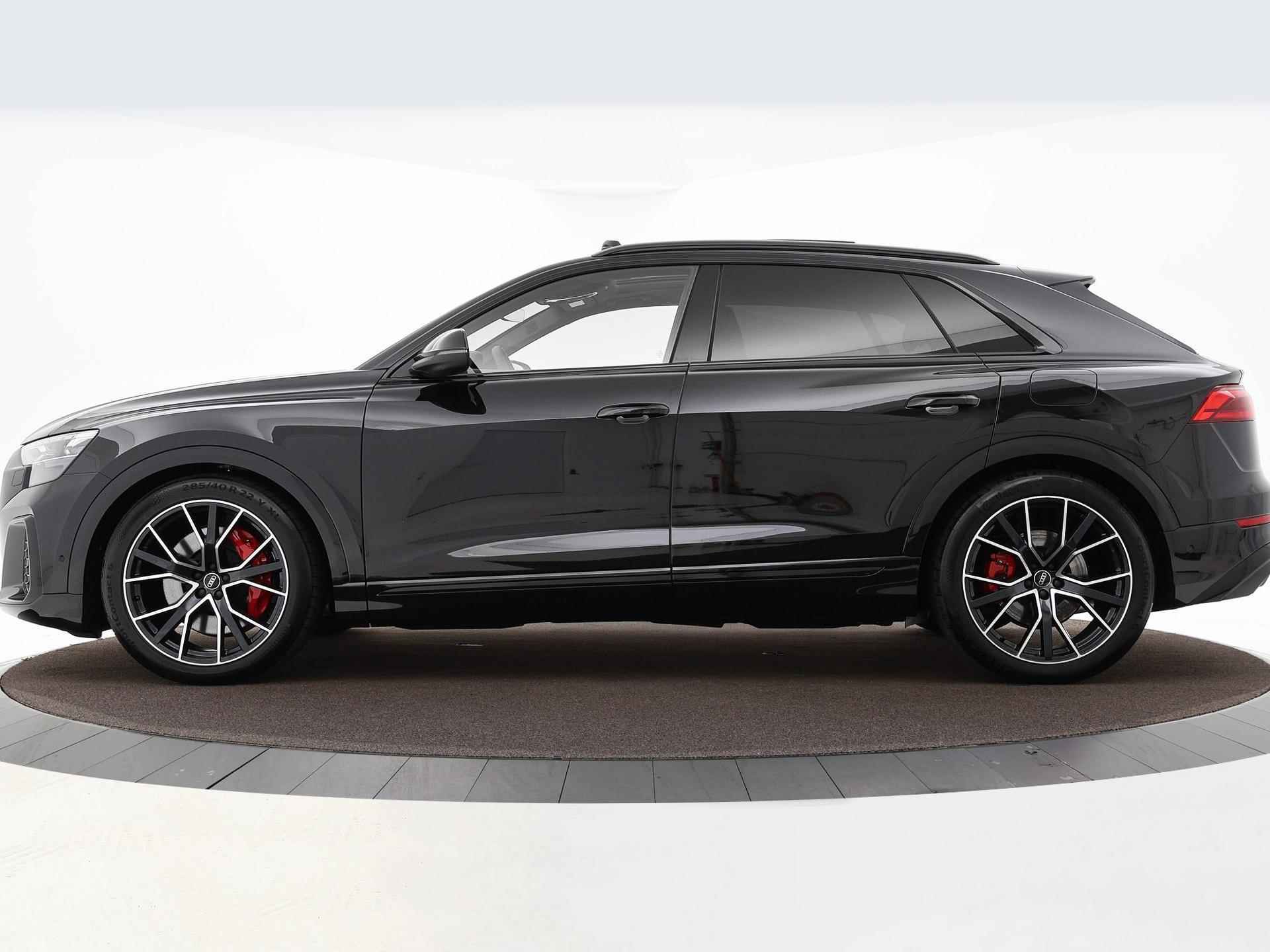 Audi Q8 55 TFSIe 394pk Tiptronic Quattro Pro line S | Keyless | Luchtvering | B&O 3D | Elek. Trekhaak | Elek. Voorstoelen | 360 Camera | Garantie t/m 30-07-2026 of 100.000km - 31/41