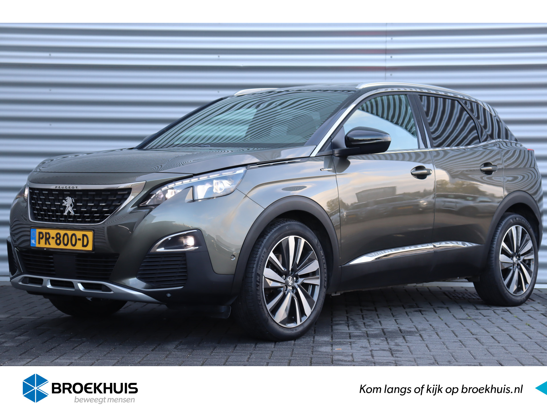 Peugeot 3008 1.2 PURETECH 130PK GT-LINE / NAVI / LEDER / XENON / CLIMA / LED / PDC / 19" LMV / KEYLESS / CAMERA / PANO. DAK / BLUETOOTH / CRU